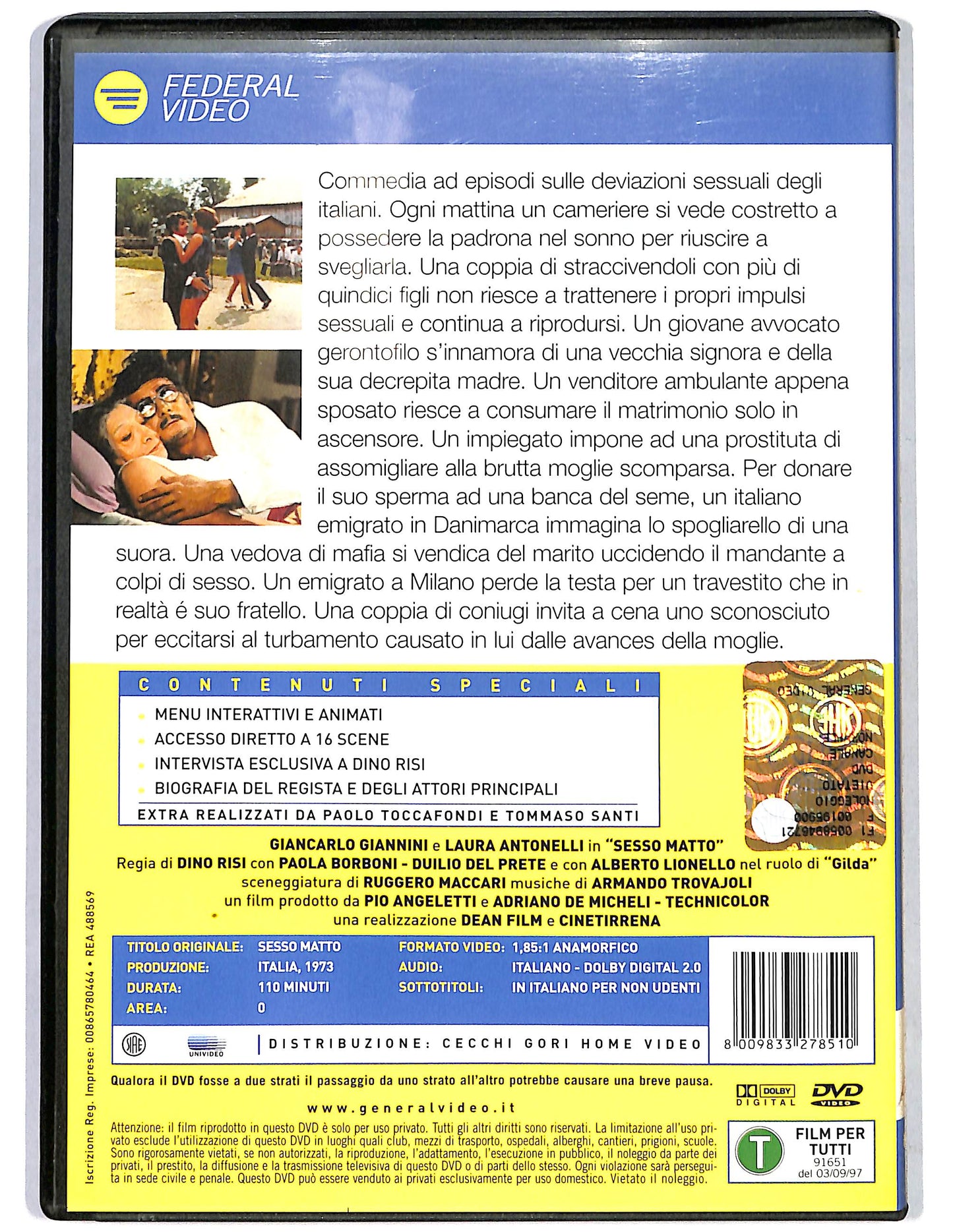 EBOND Sesso matto DVD DB624464