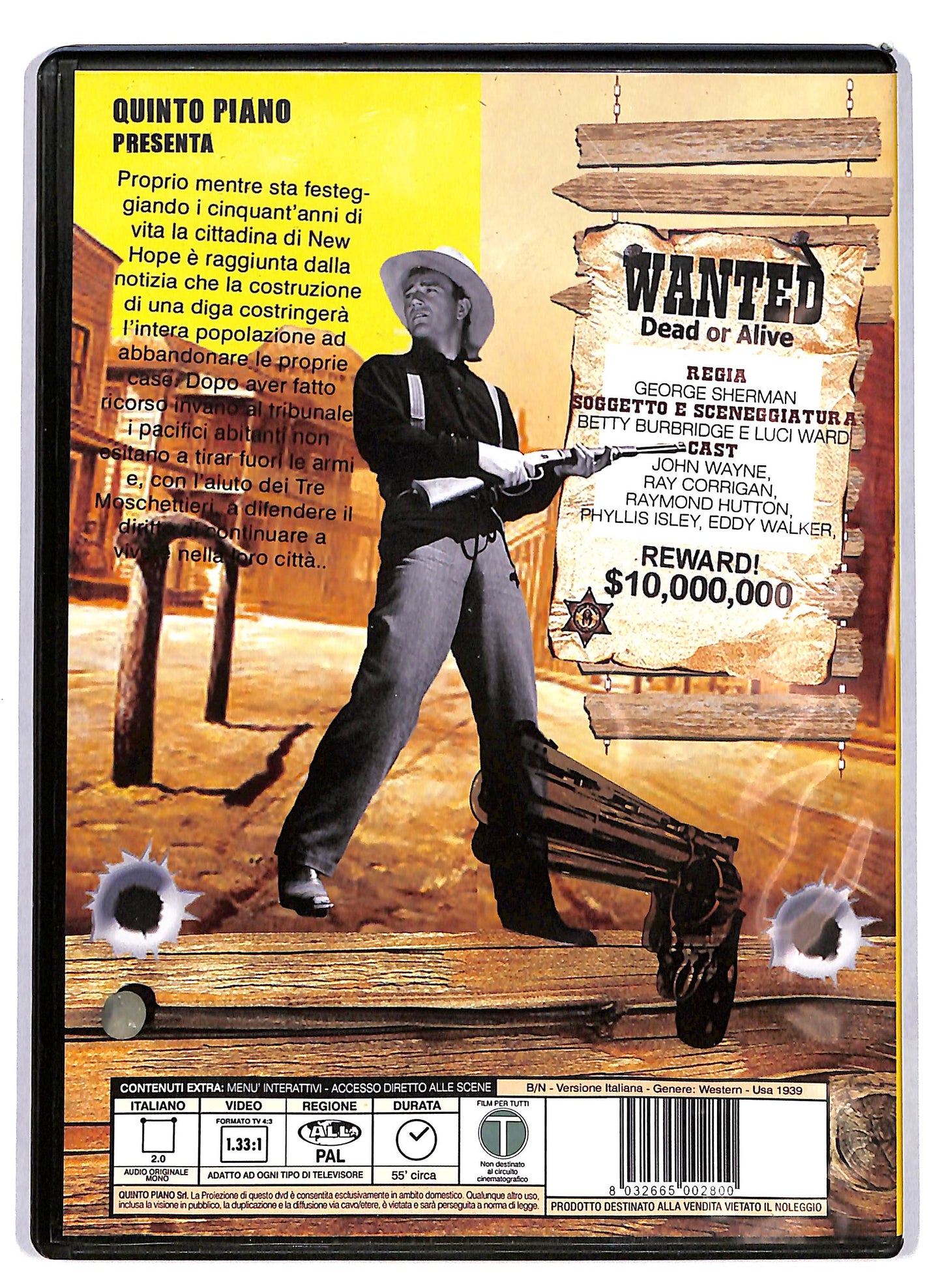 EBOND John Wayne - Il confine della paura DVD DB624612