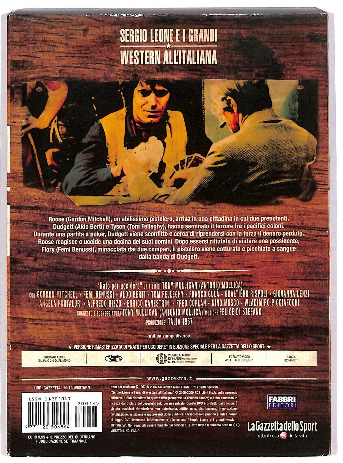 EBOND Nato Per Uccidere Western All'italiana Vol.14 Editoriale DVD DB624631