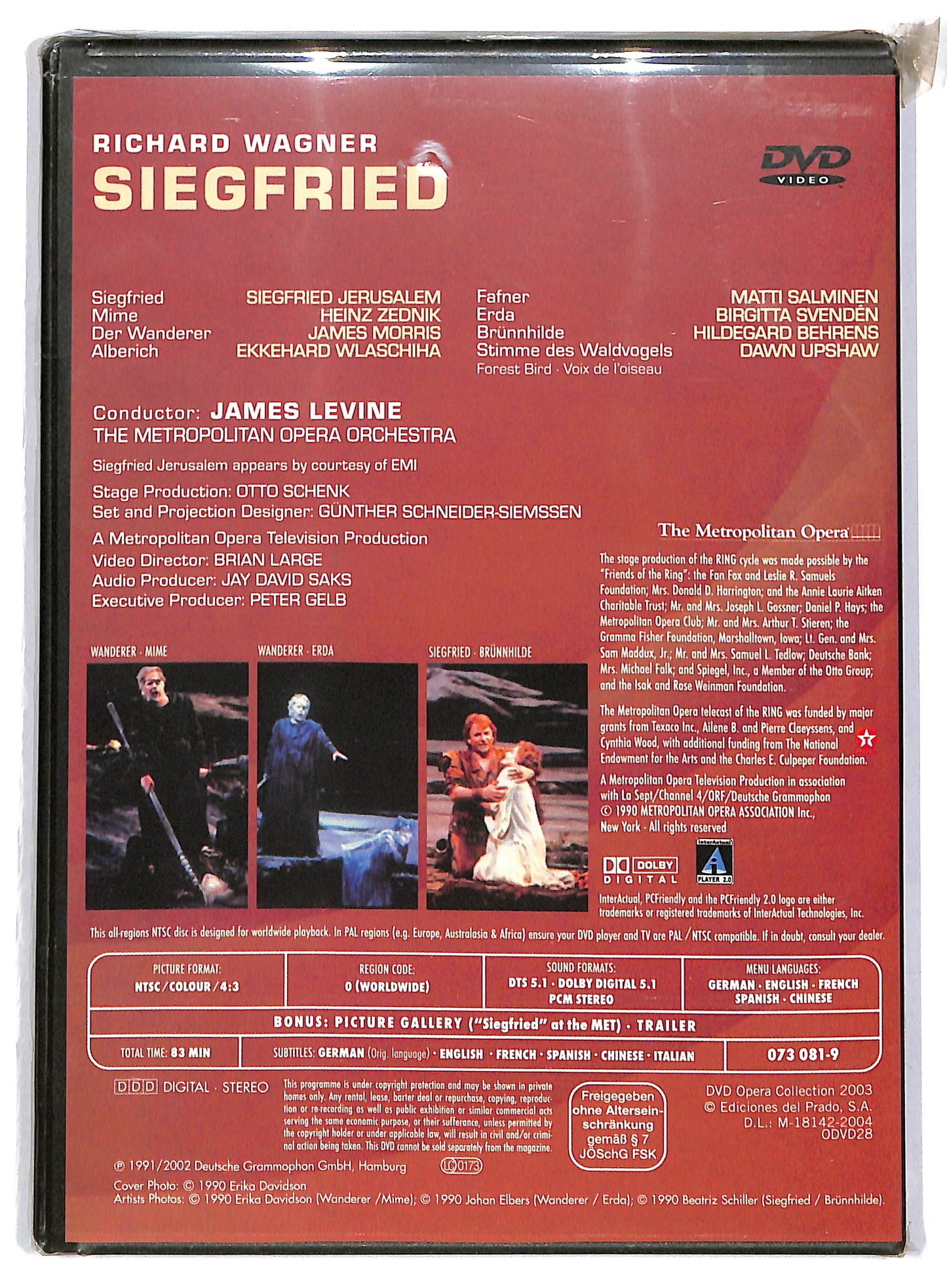 EBOND Siegfried - Richard Wagner 2 + Booklet EDITORIALE DVD DB624819