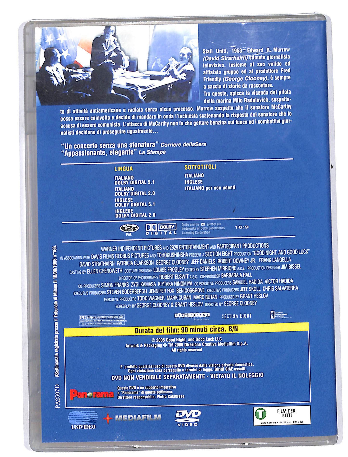 EBOND Good Night and Good Luck EDITORIALE DVD DB624922