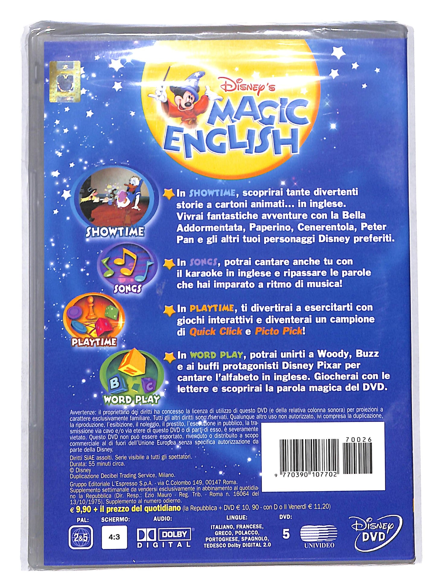EBOND Magic English - Vol.26 Fairyland EDITORIALE DVD DB624925