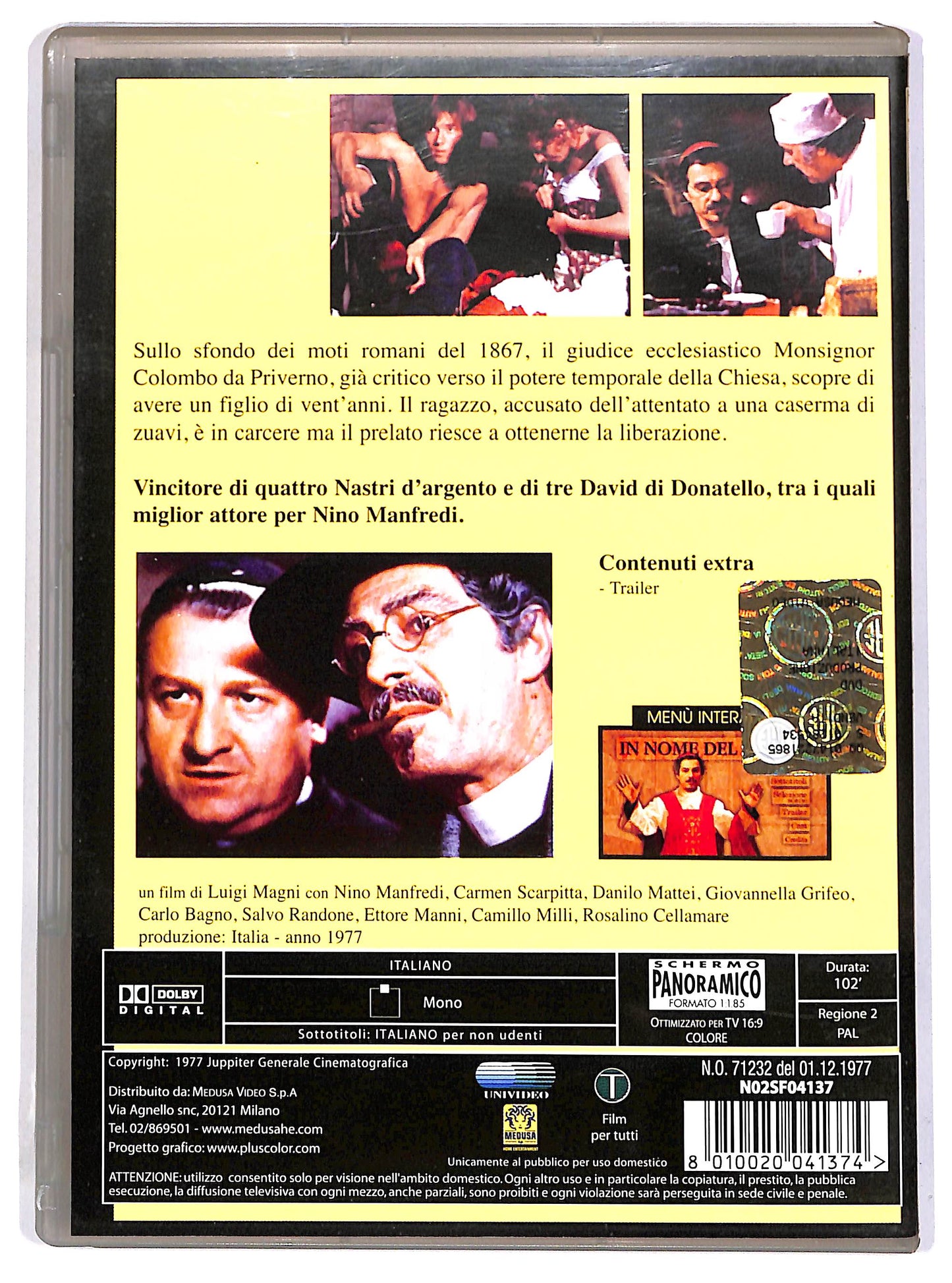 EBOND In nome del Papa Re DVD DB624936