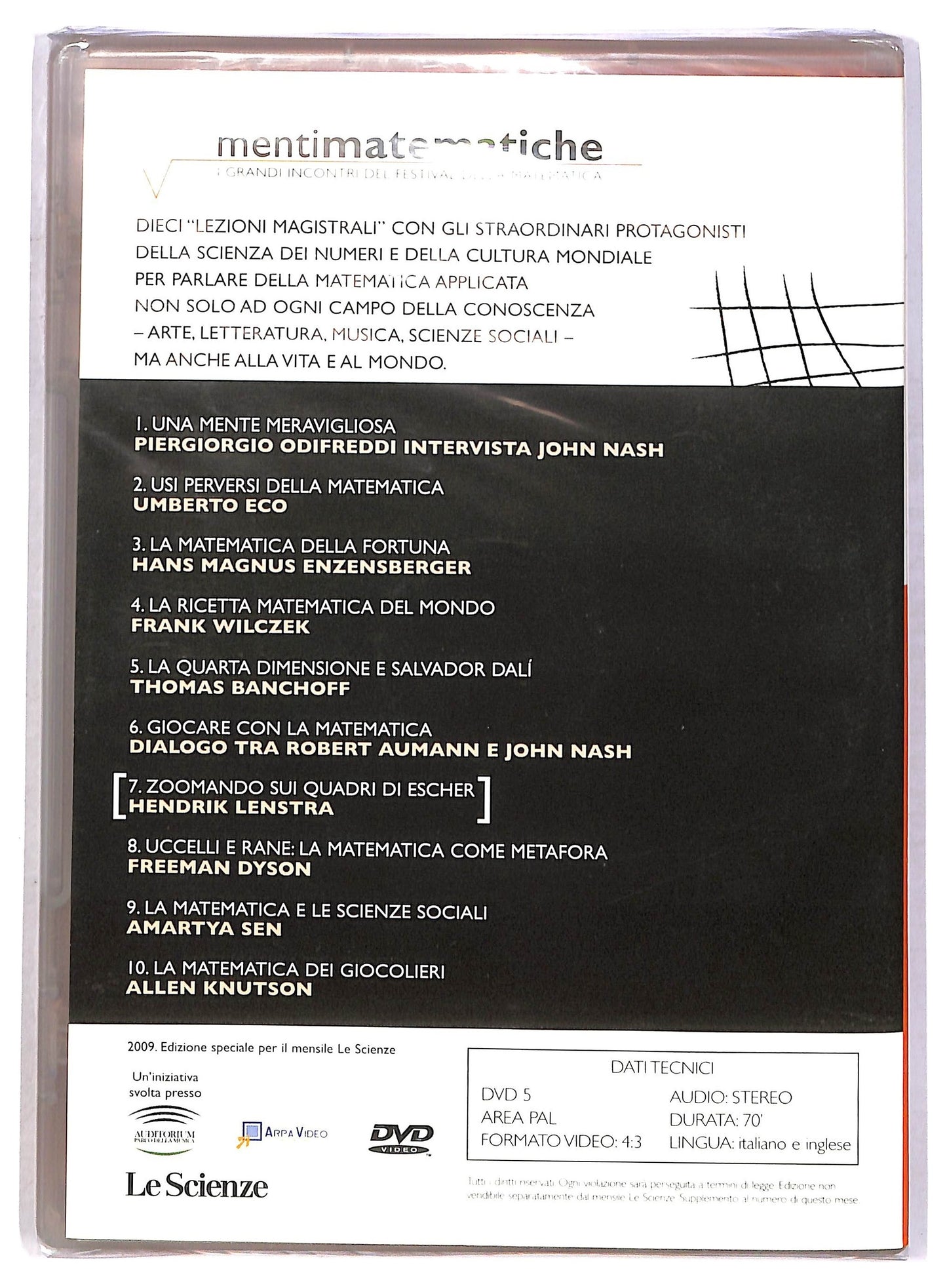 EBOND Mentimatematiche Volume 7 EDITORIALE DVD DB624952