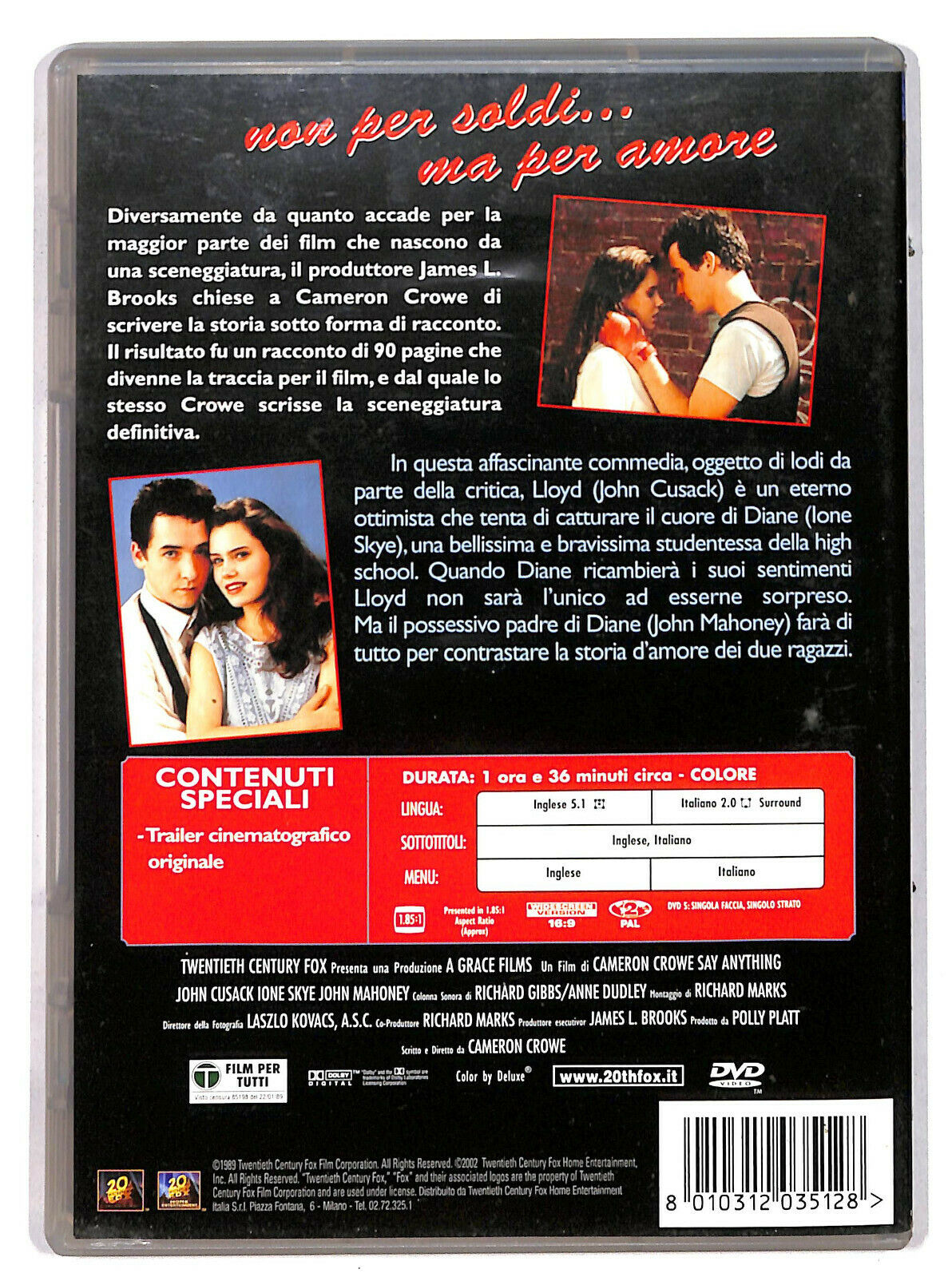 EBOND Non Per Soldi...ma Per Amore DVD DB625108