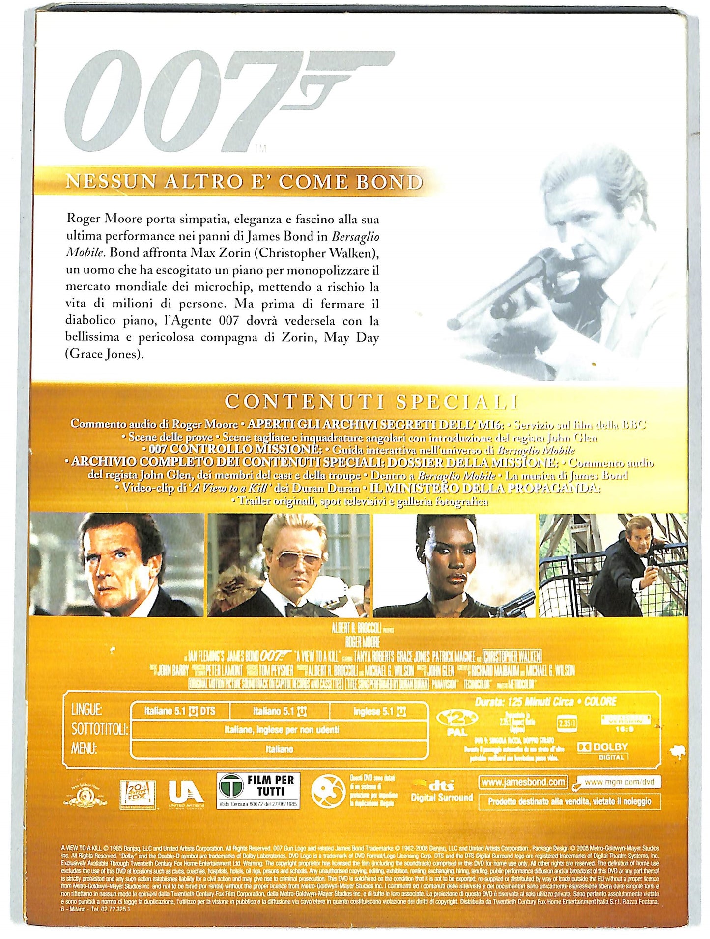 EBOND Bersaglio mobile ultimate edition 2 dischi EDITORIALE DVD DB625446