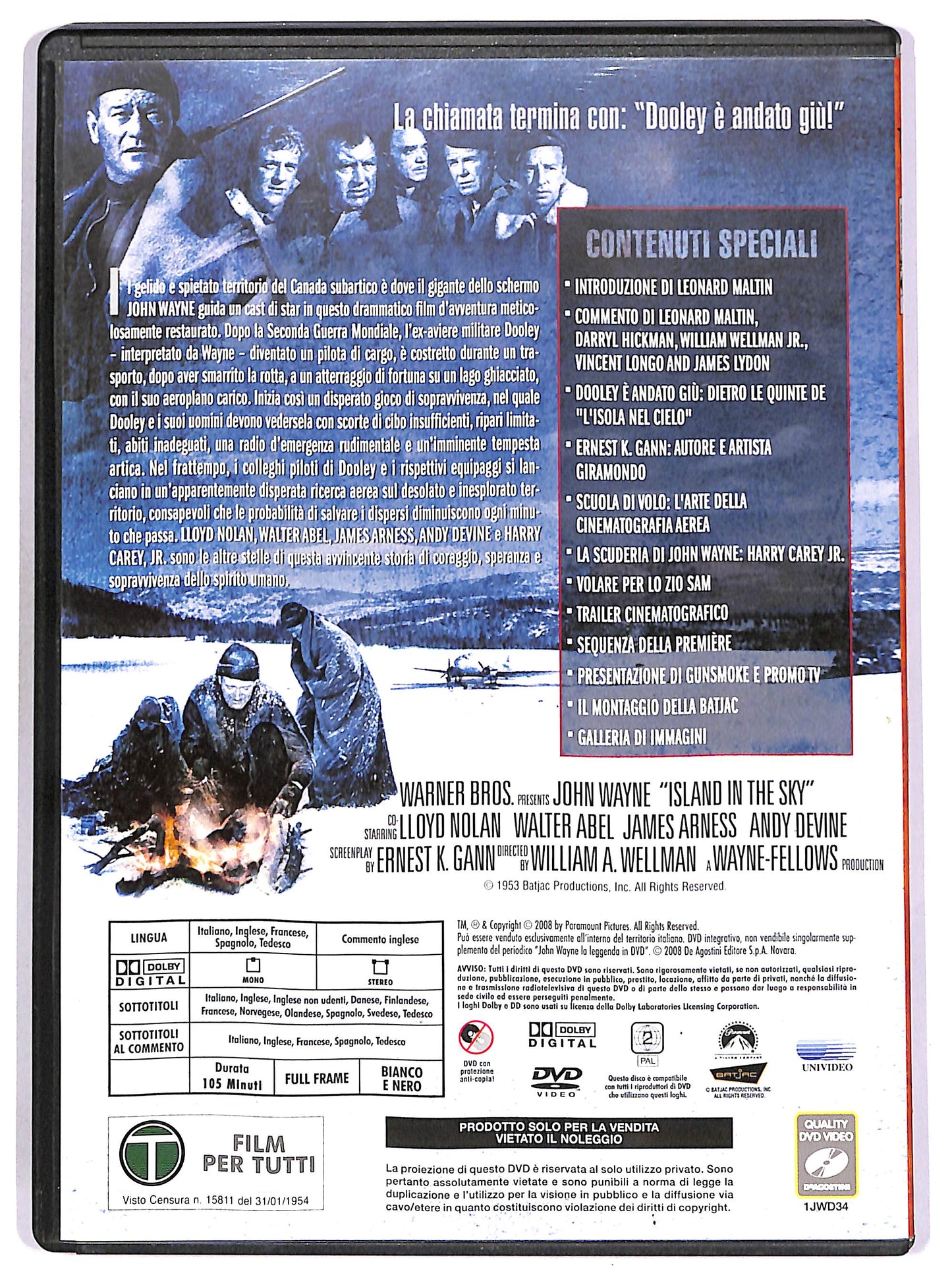 EBOND L'isola nel cielo EDITORIALE DVD DB625456