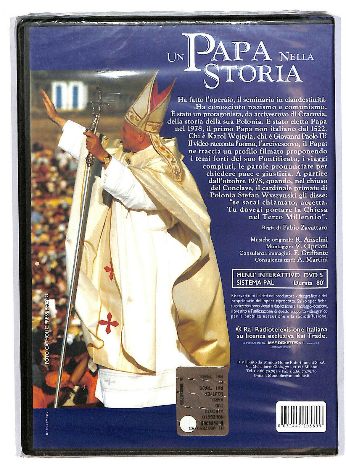 EBOND Karol Wojtyla - Un Papa Nella Storia DVD DB625830