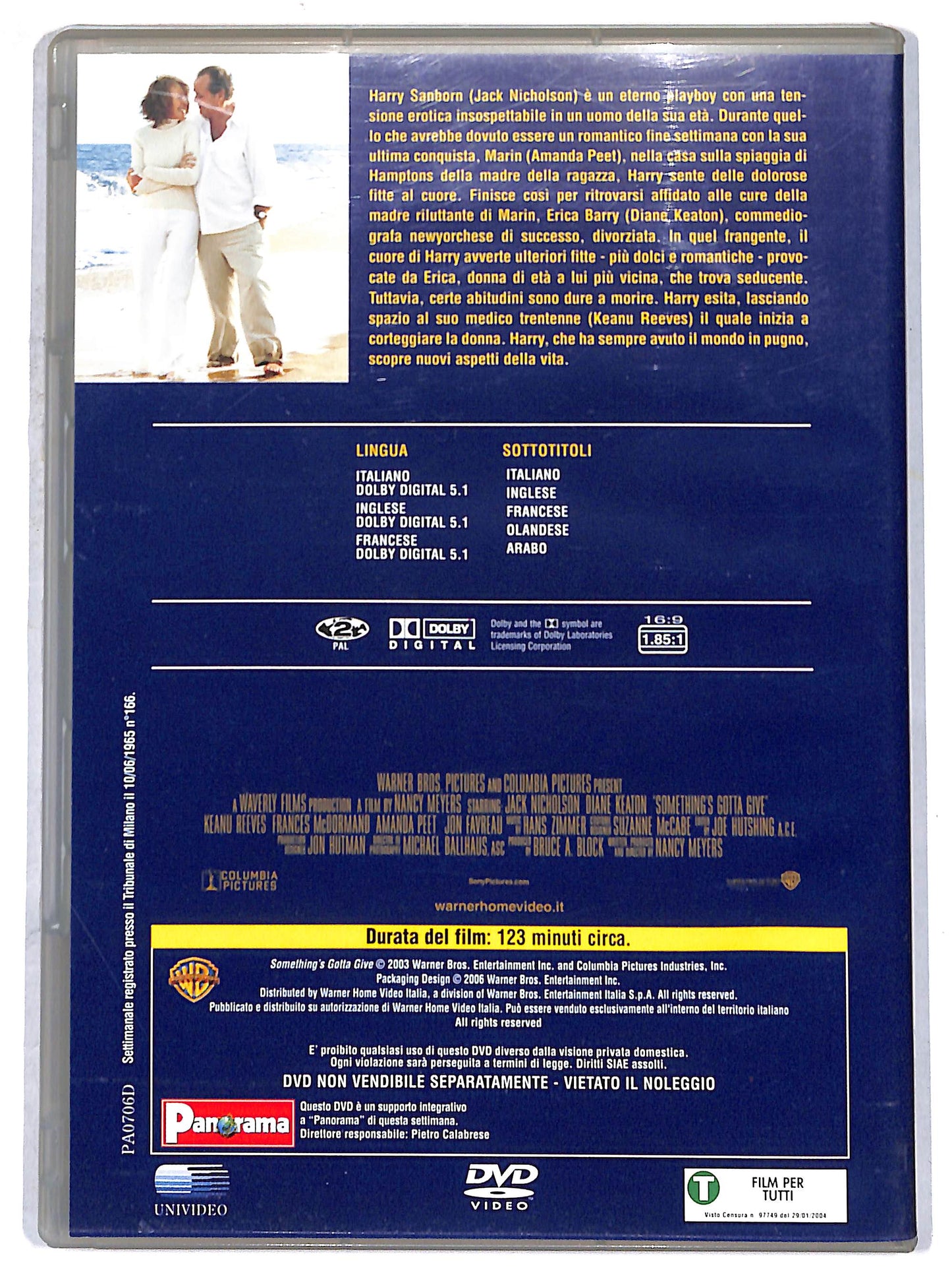 EBOND Tutto puo succedere - Something's Gotta Give EDITORIALE DVD DB625836