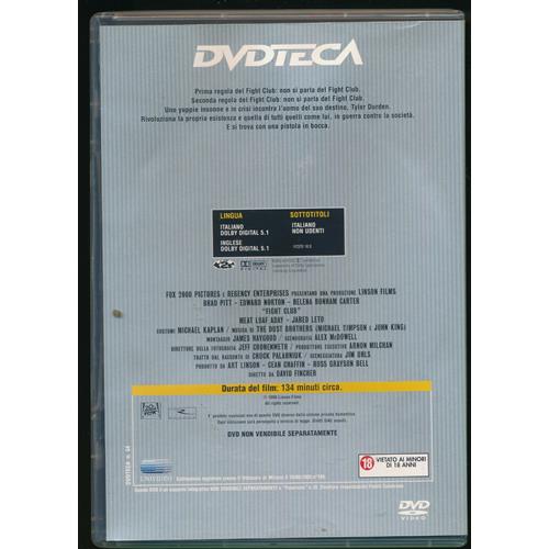 EBOND Fight Club Editoriale DVD DB625843