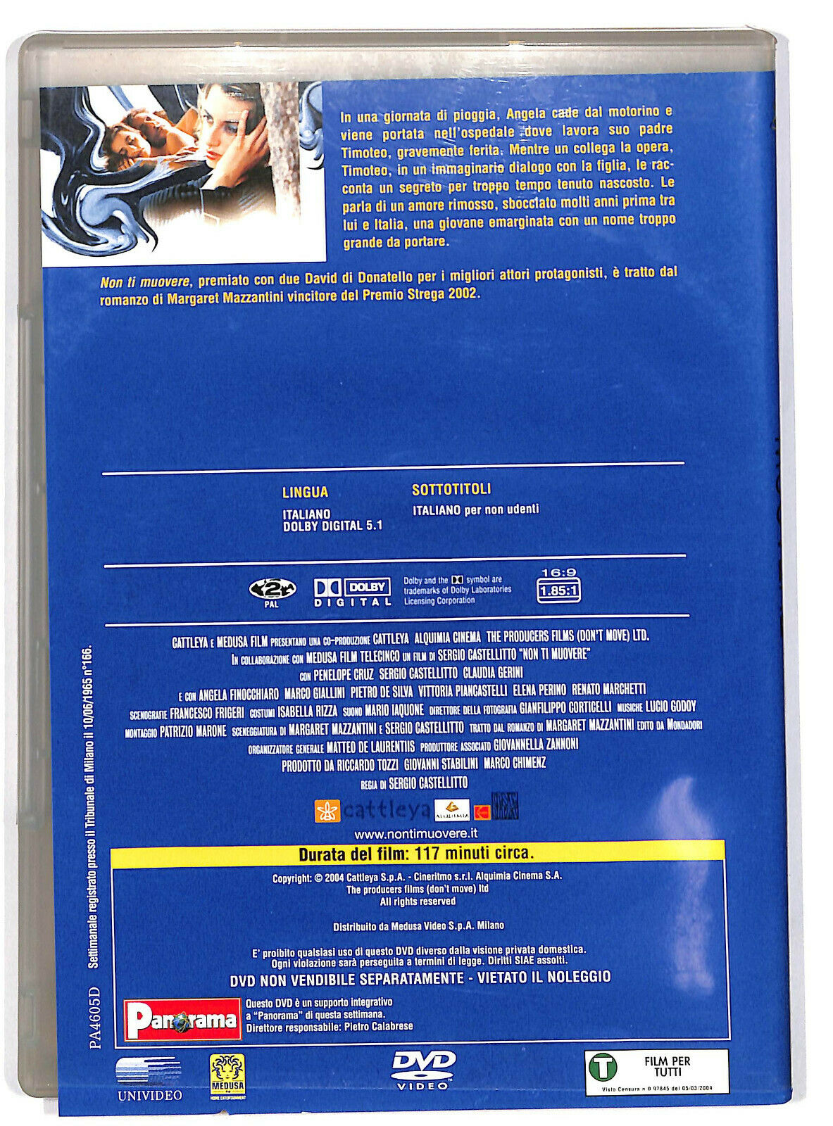 EBOND Non Ti Muovere Editoriale DVD DB625845