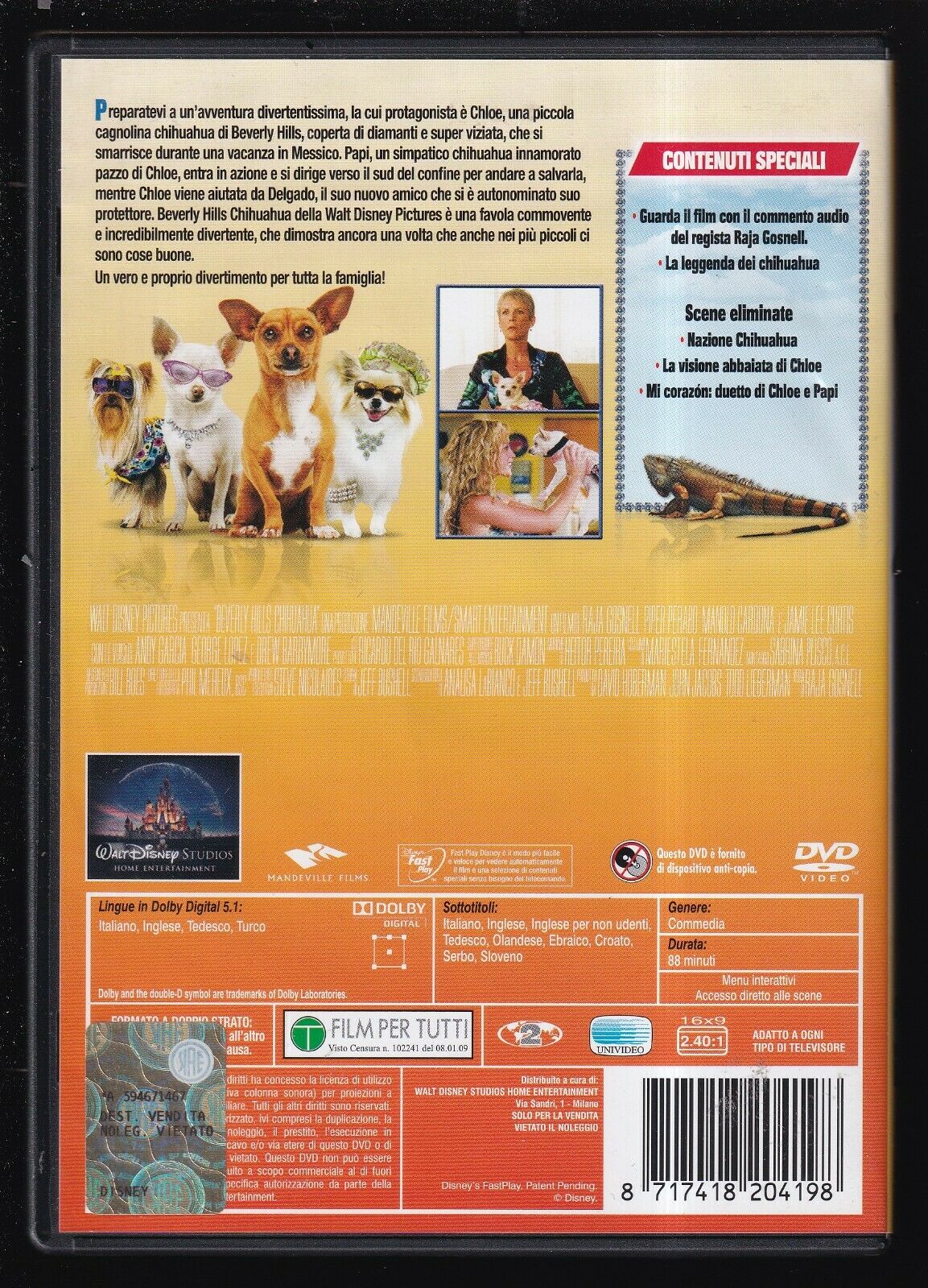 EBOND Beverly Hills Chihuahua (2009) DVD DB626152