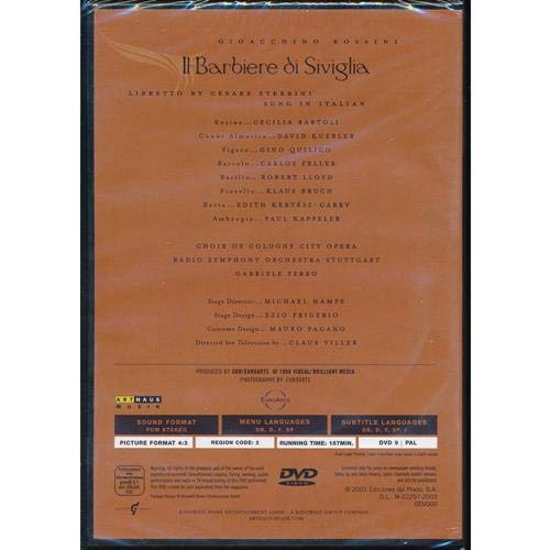 EBOND Il Barbiere di Siviglia - Giocchino Rossini - DVD DB626347
