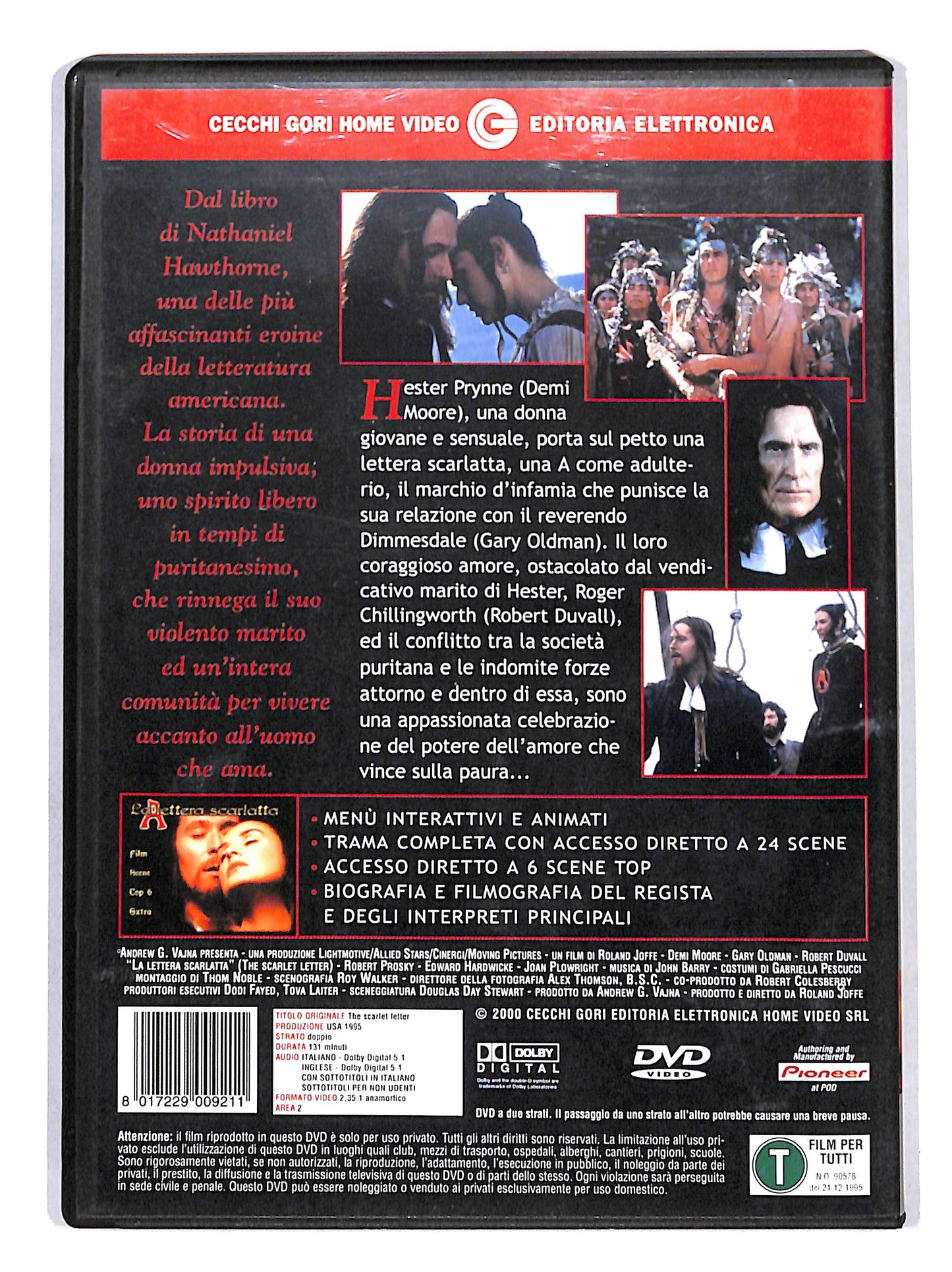 EBOND La lettera scarlatta DVD DB626749
