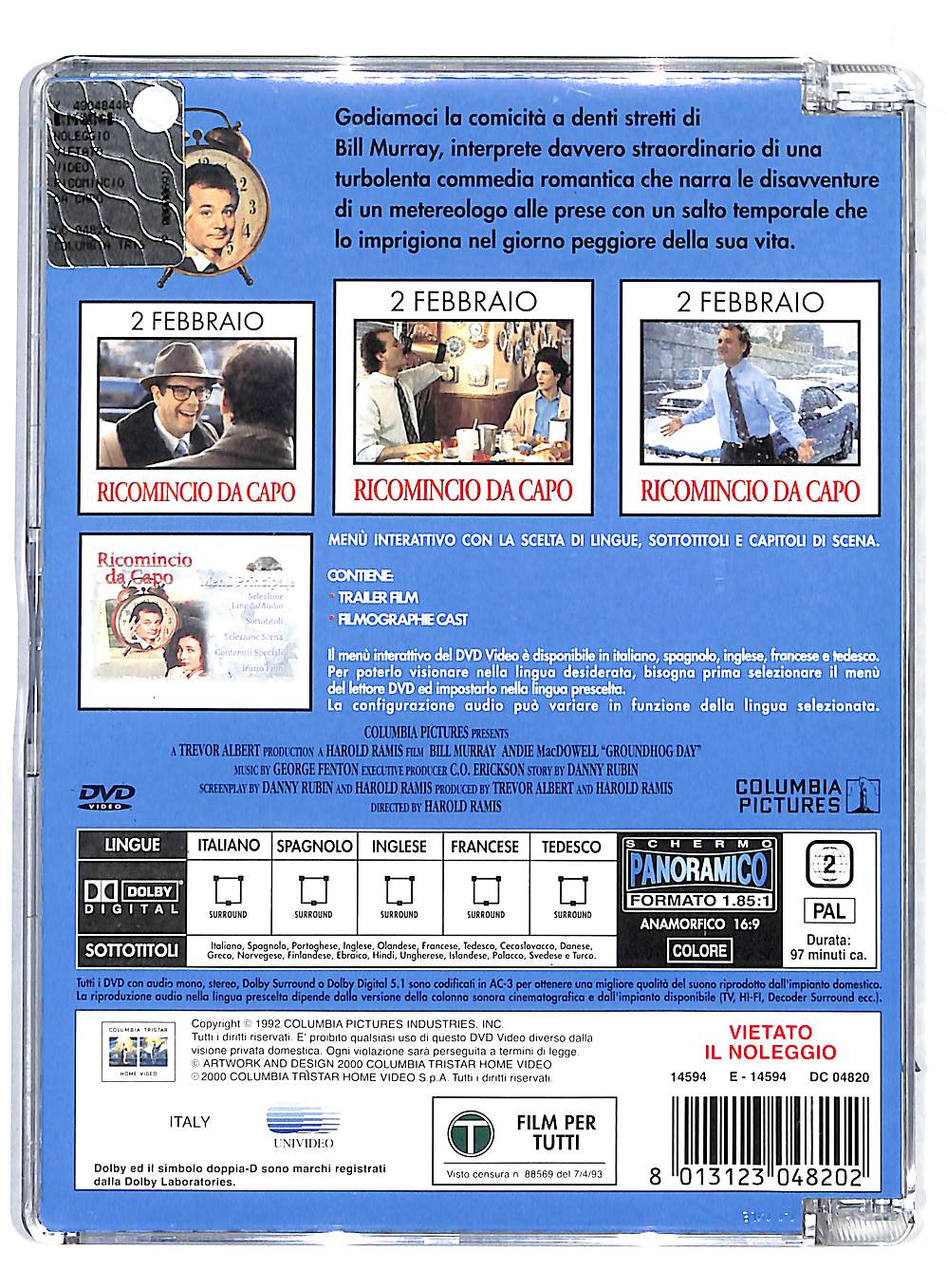 EBOND Ricomincio da Capo SJB DVD DB626904