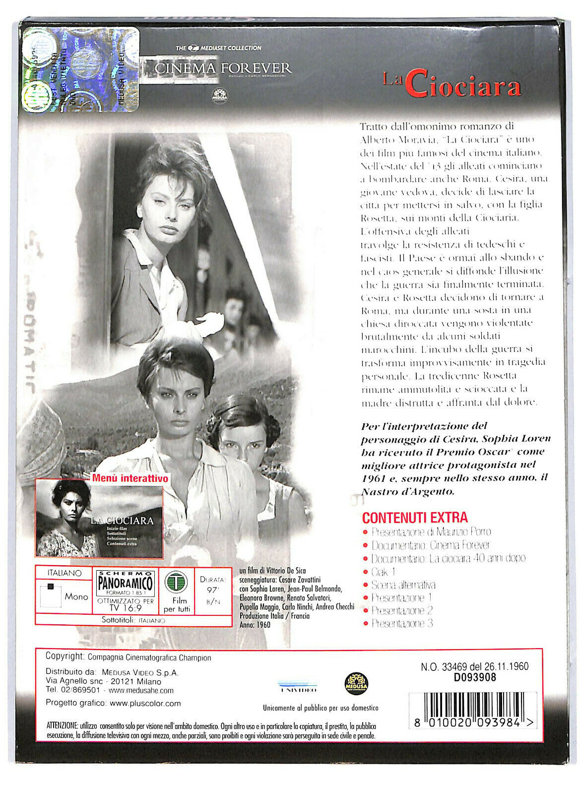 EBOND La Ciociara DVD DB626932