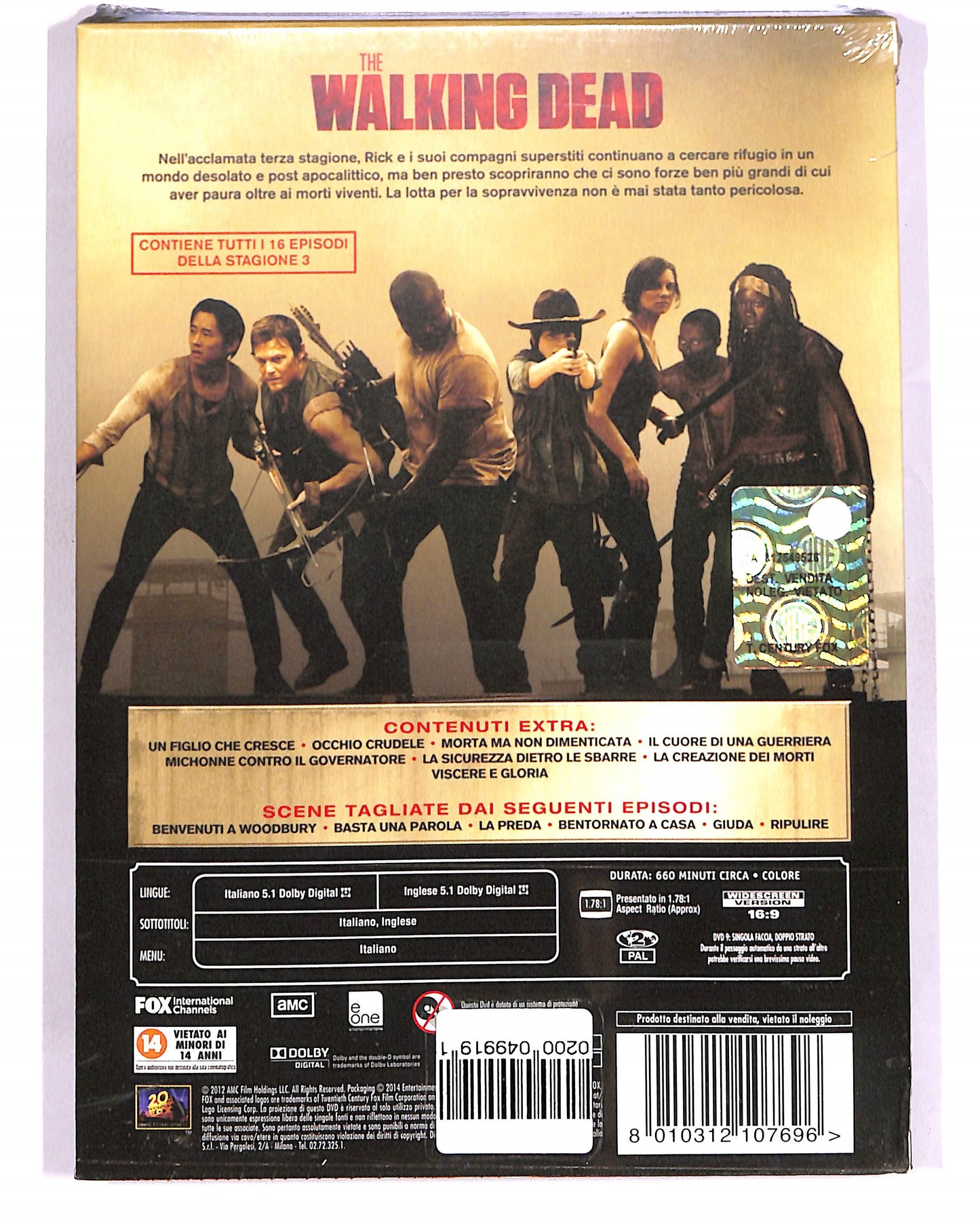 EBOND The Walking Dead - Stagione 3 DVD DB626958