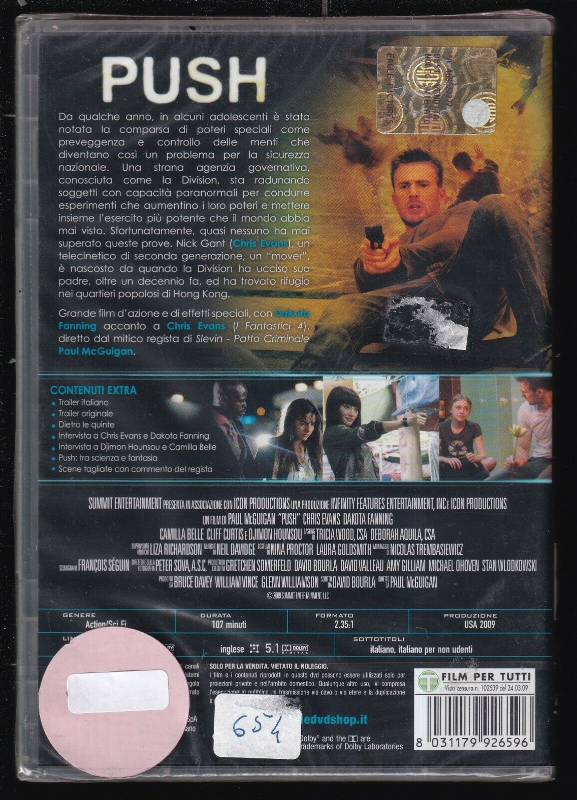 EBOND Push DVD DB627126