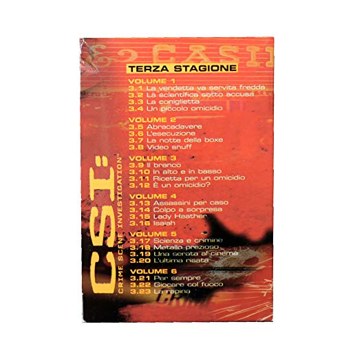 EBOND CSI - Crime Scene Investigation - Stagione 03 DVD DB627153