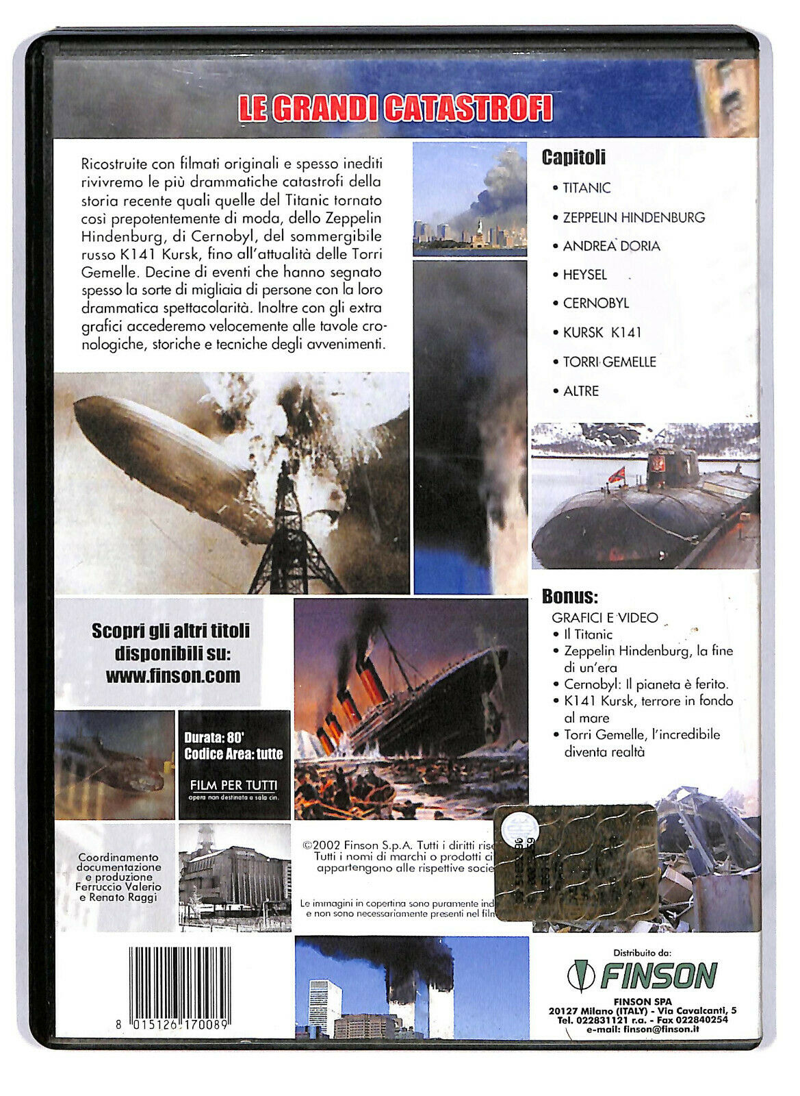 EBOND Le Grandi Catastrofi DVD DB627429