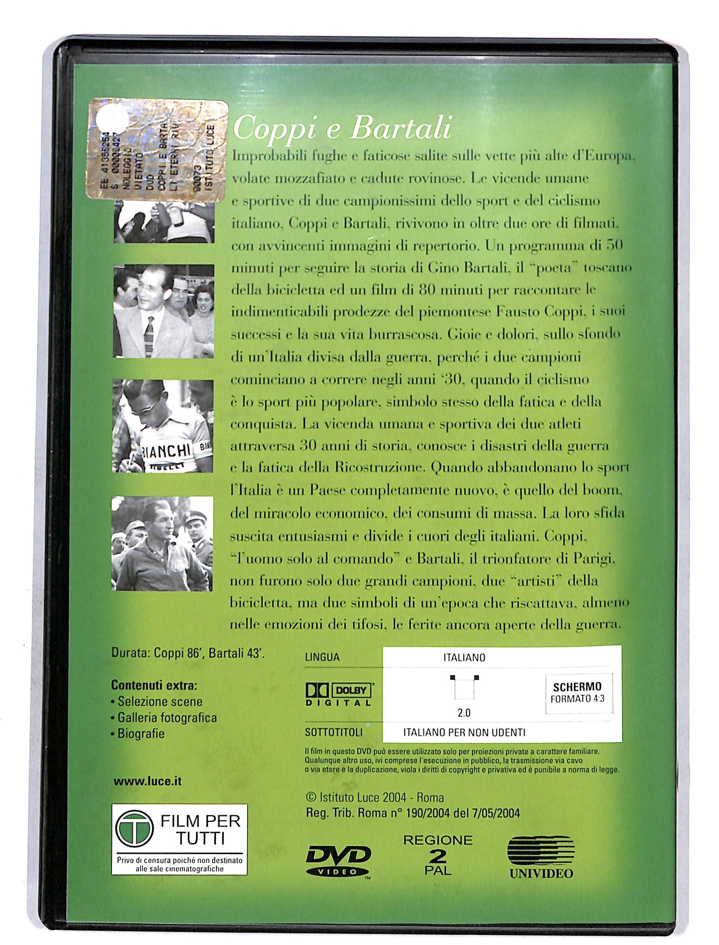 EBOND Novecento vol.28 Coppi e Bartoli gli eterni rivali DVD DB627608