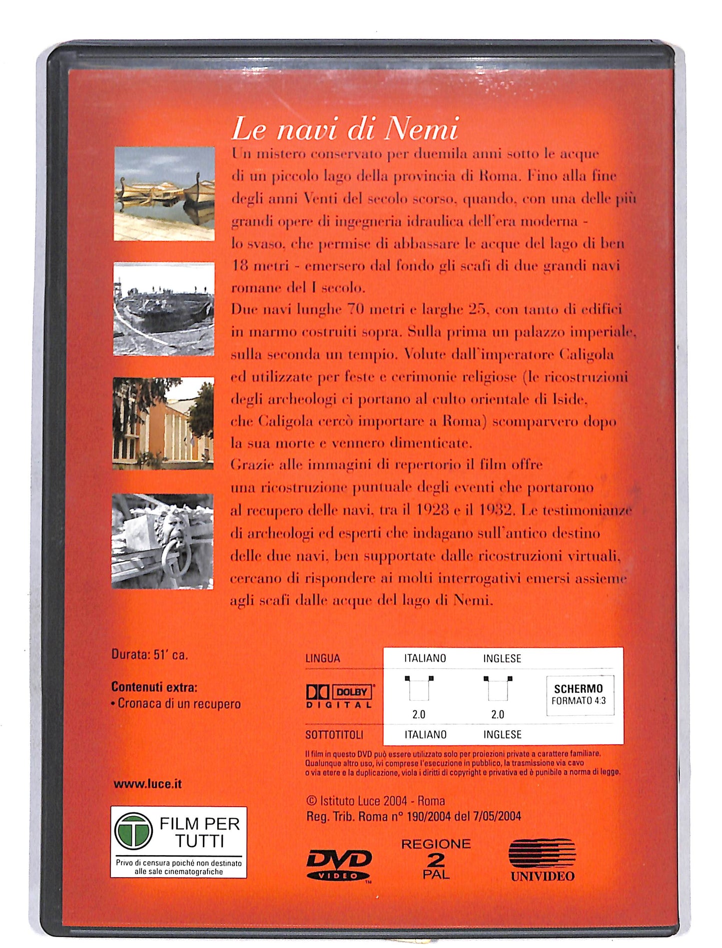 EBOND Novecento vol.6 Le navi di Nemi DVD DB627611