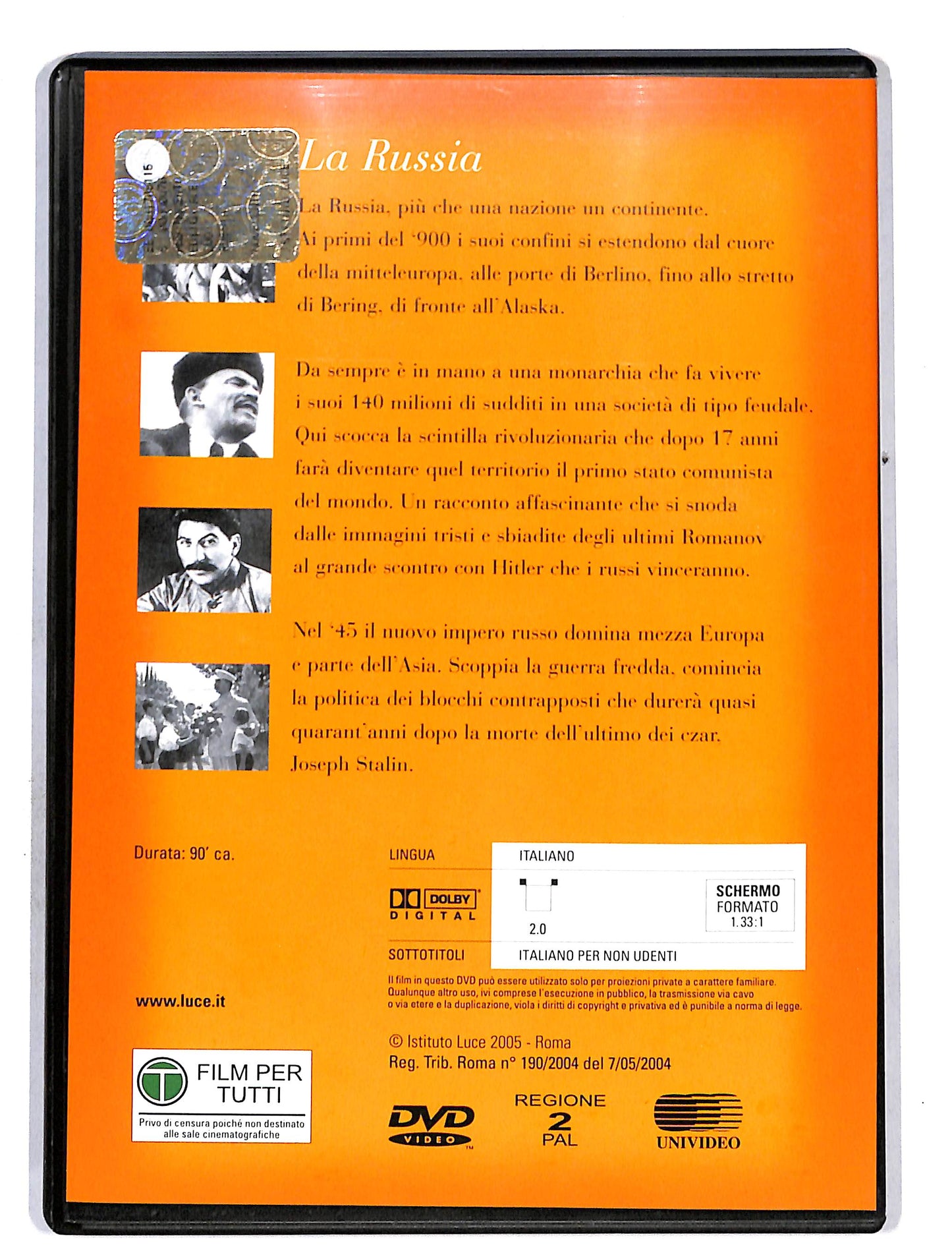 EBOND Novecento vol.2 La Russia DVD DB627627