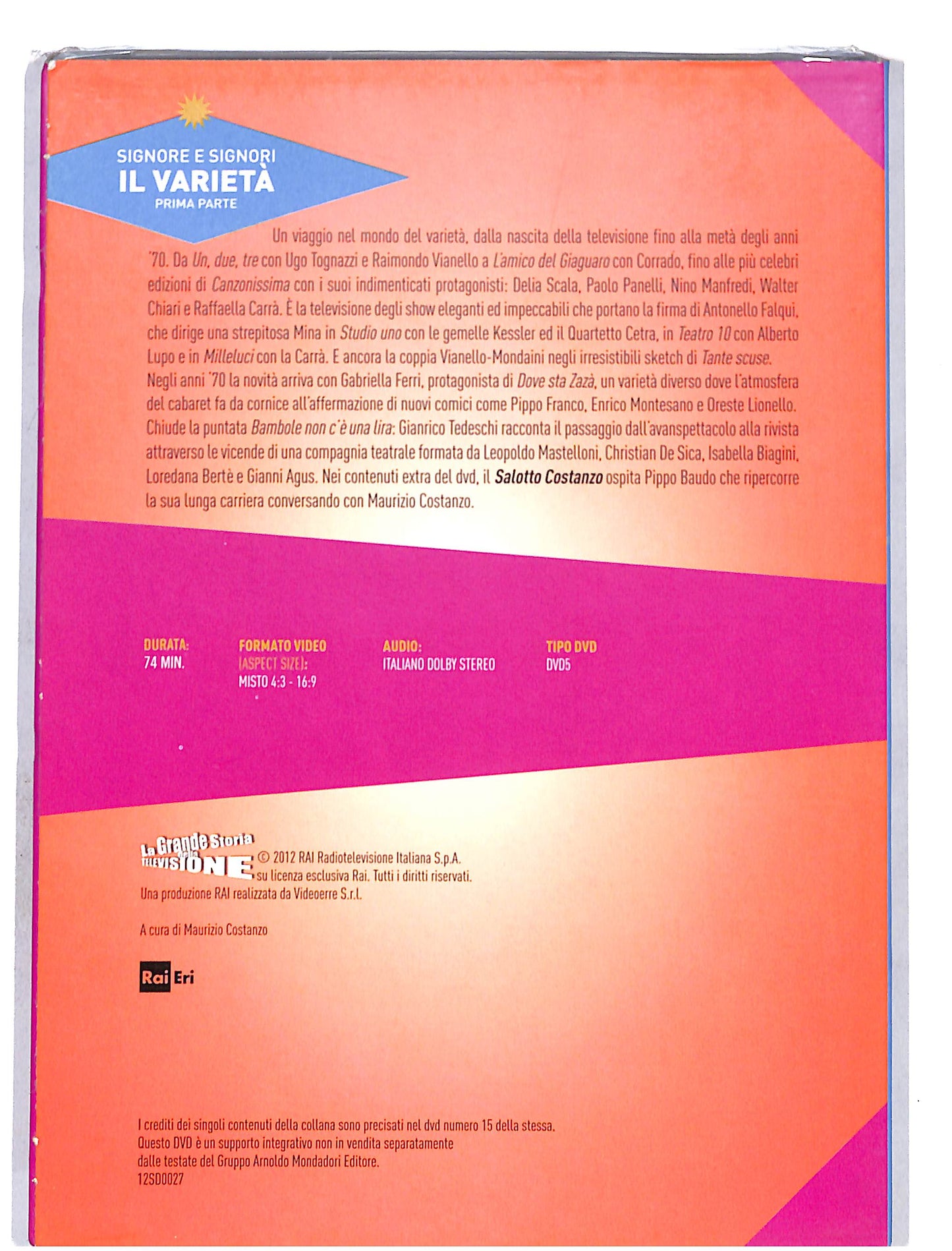 EBOND La Grande storia della tv vol.1Il Varieta EDITORIALE DVD DB627632