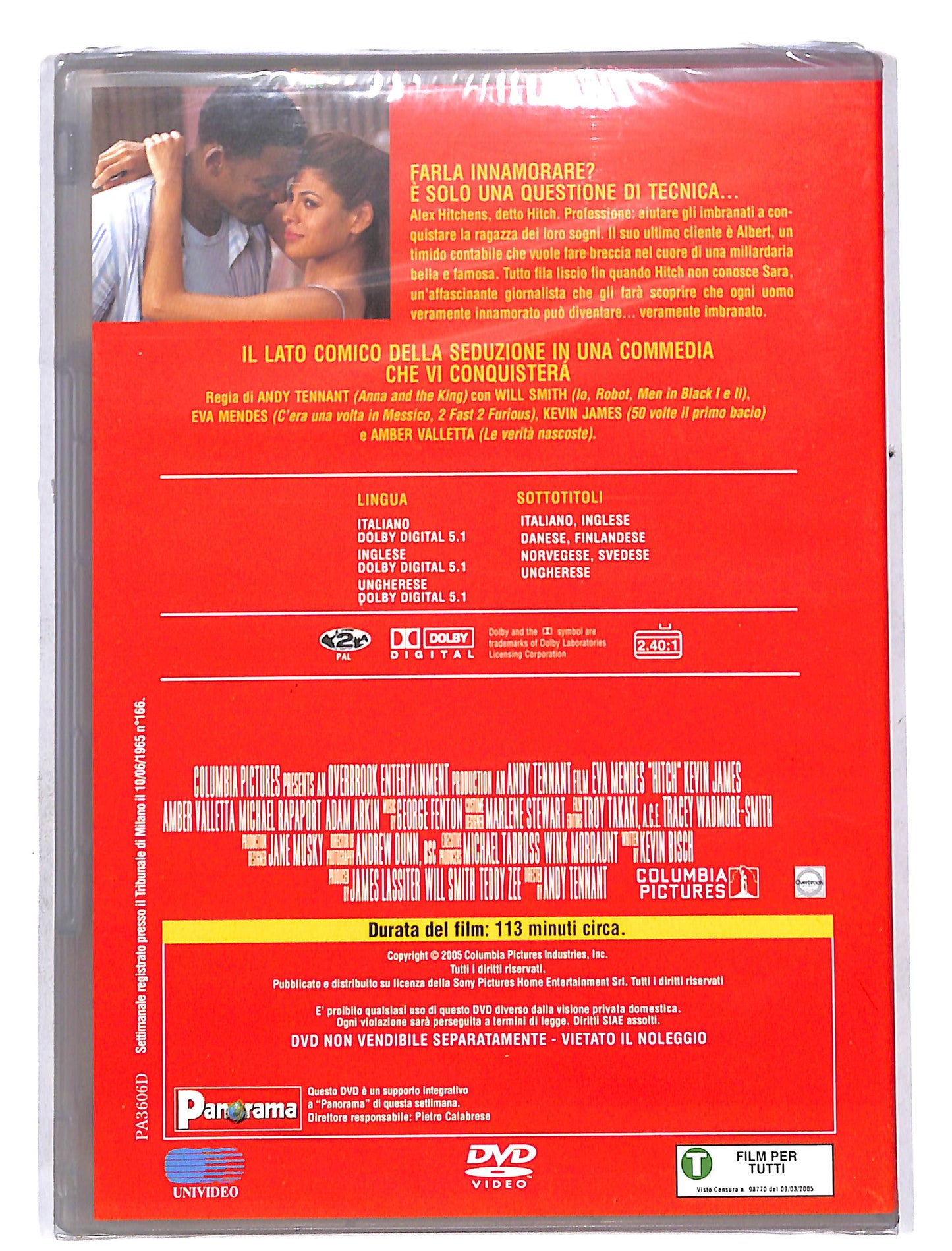 EBOND Hitch lui si che capisce le donne EDITORIALE DVD DB627637