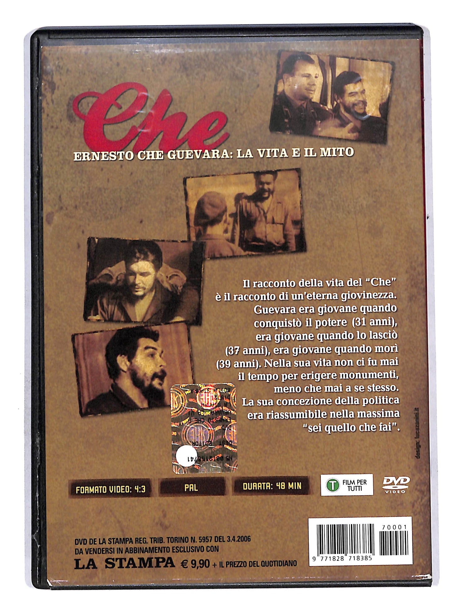 EBOND Che - Ernesto che Guevara la vita e il mito EDITORIALE DVD DB627645
