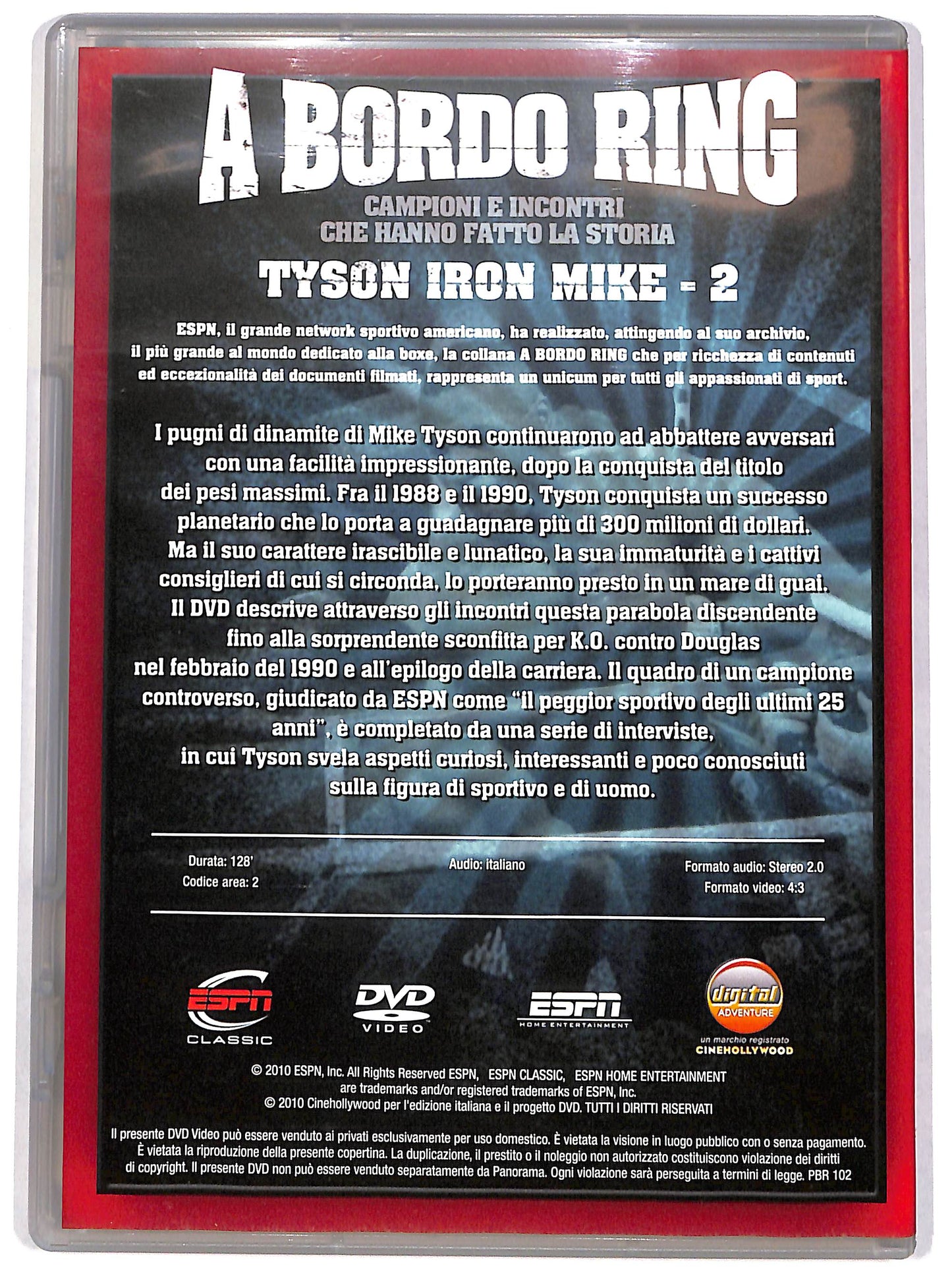 EBOND A bordo ring - Tyson Iron Mike Parte 2 EDITORIALE DVD DB627906