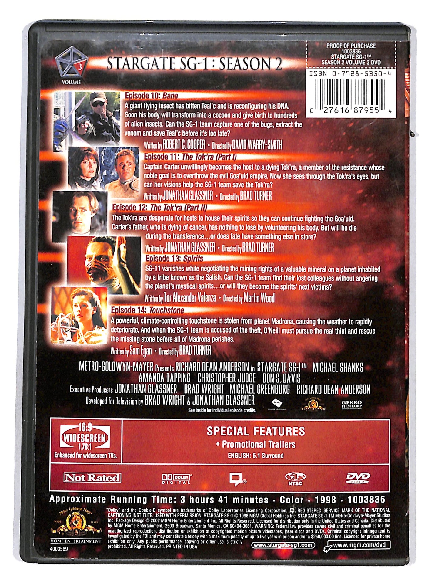 EBOND Stargate Sg.1 Seasons 2 vol.3 DVD DB628150