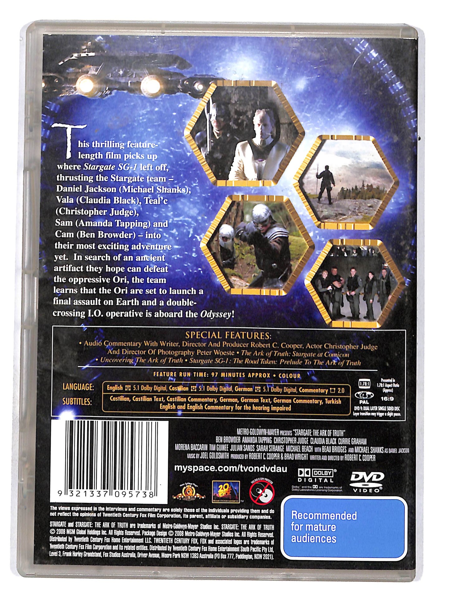 EBOND Stargate the artk of truth DVD DB628152