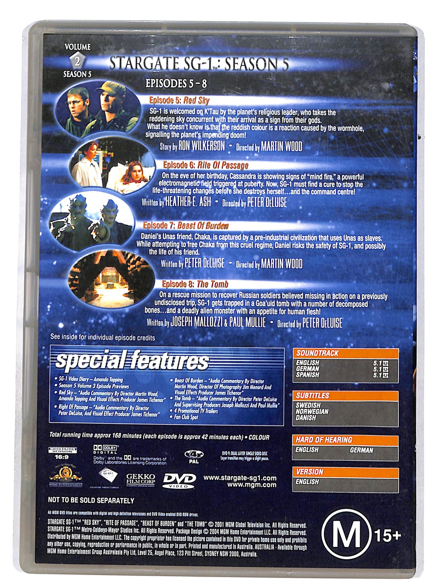 EBOND Stargate Sg.1 season 5 vol.2 DVD DB628154