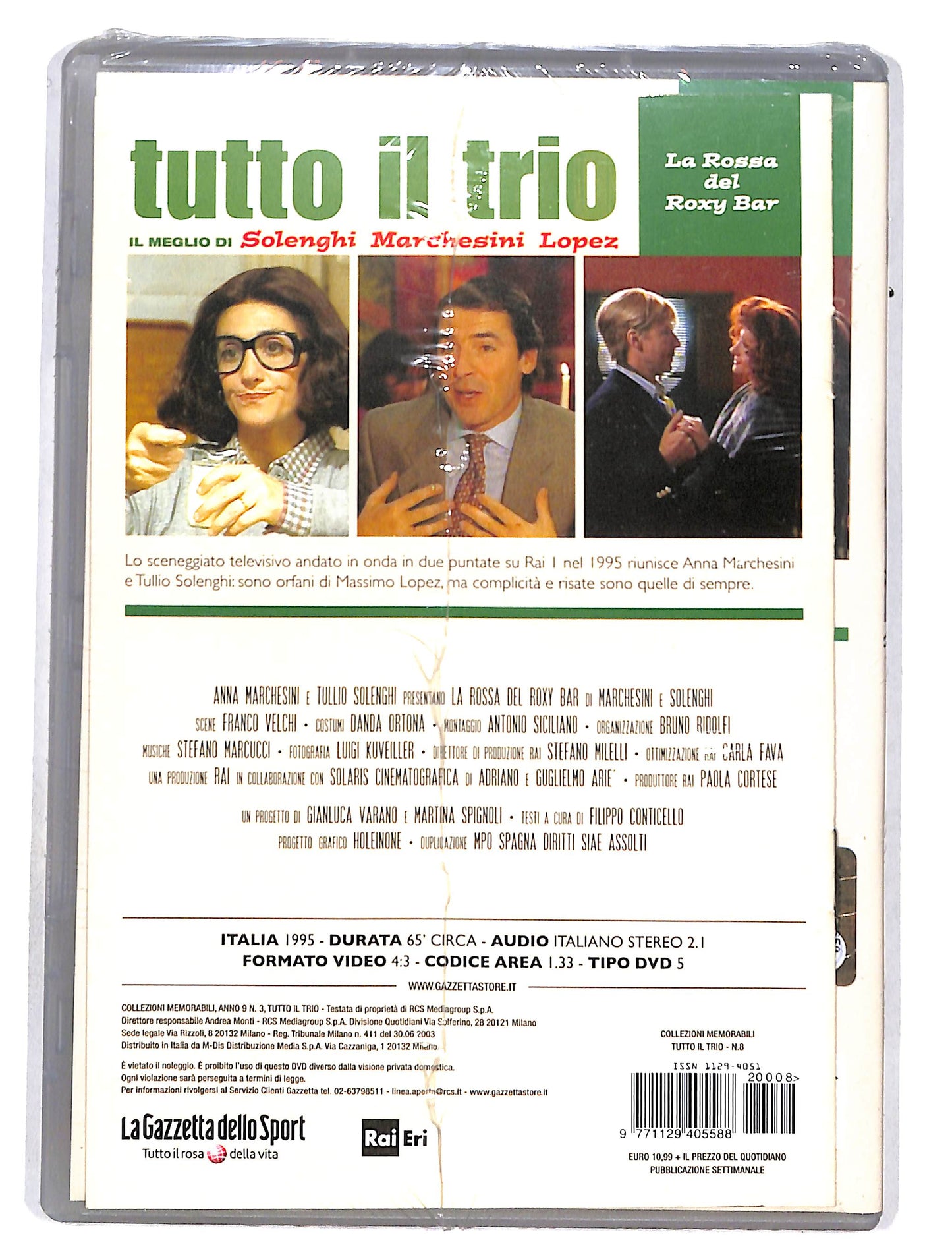 EBOND Il meglio di tutto il trio - la rossa del roxy bar EDITORIALE DVD DB628159
