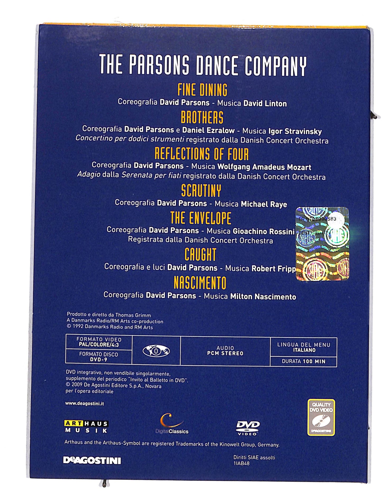 EBOND Invito al balletto vol48 the parsons dance company DVD DB628328