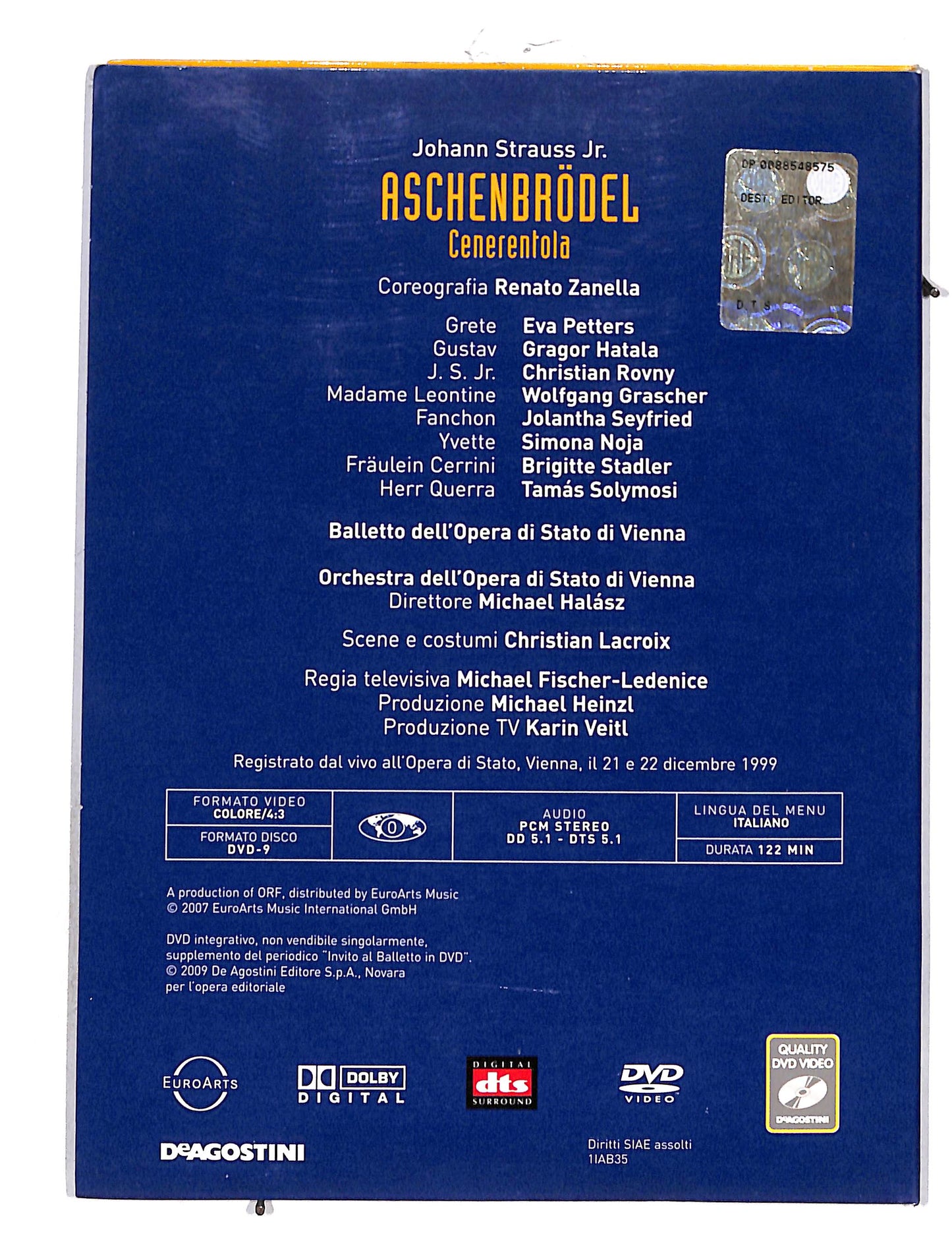 EBOND Invito al balletto vol.35 Aschenbrodel cenerentola DVD DB628335