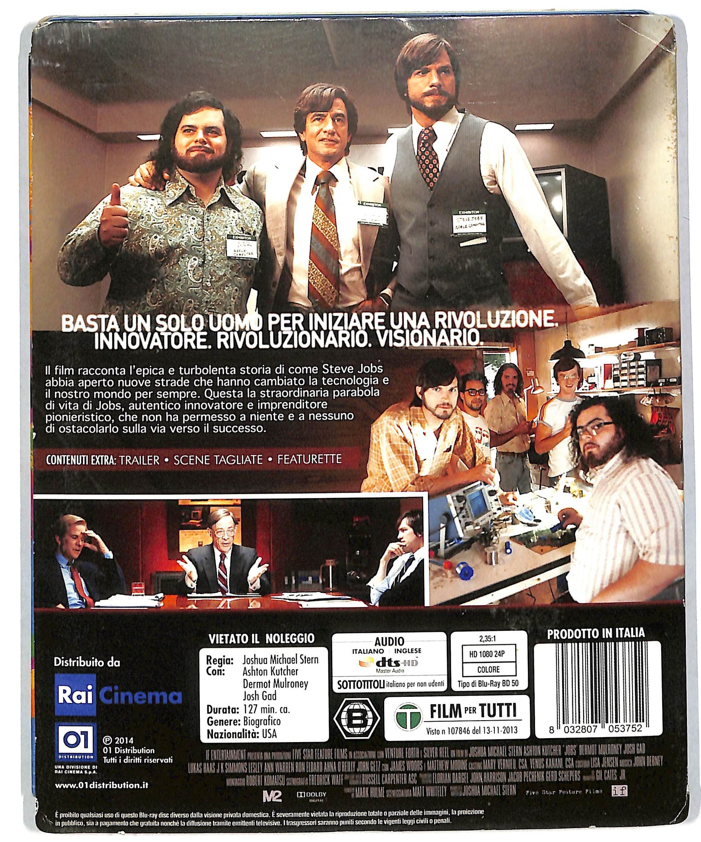 EBOND Jobs SLIPCASE BLURAY DB628669