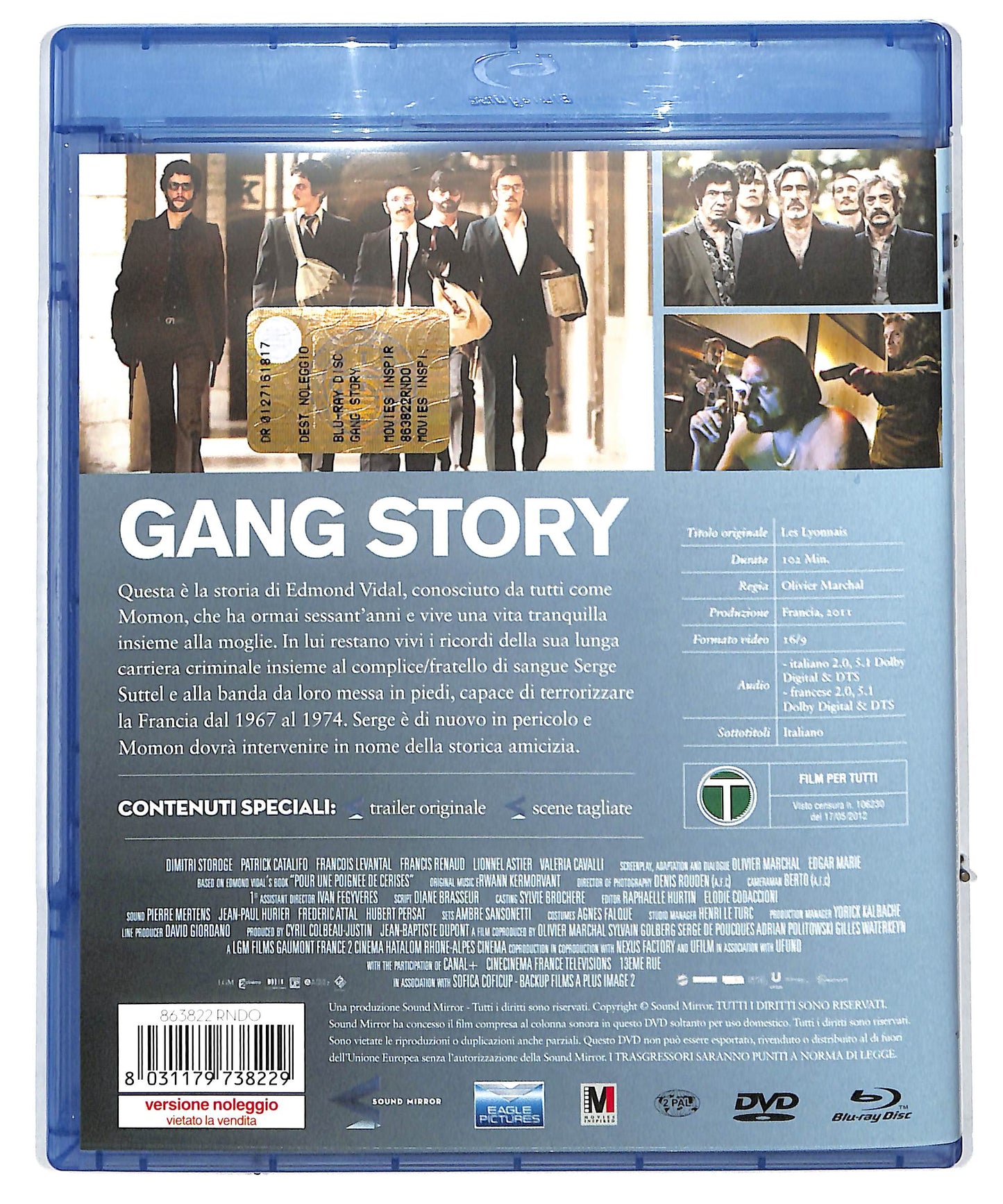 EBOND Gang Story NOLEGGIO BLURAY DB629134