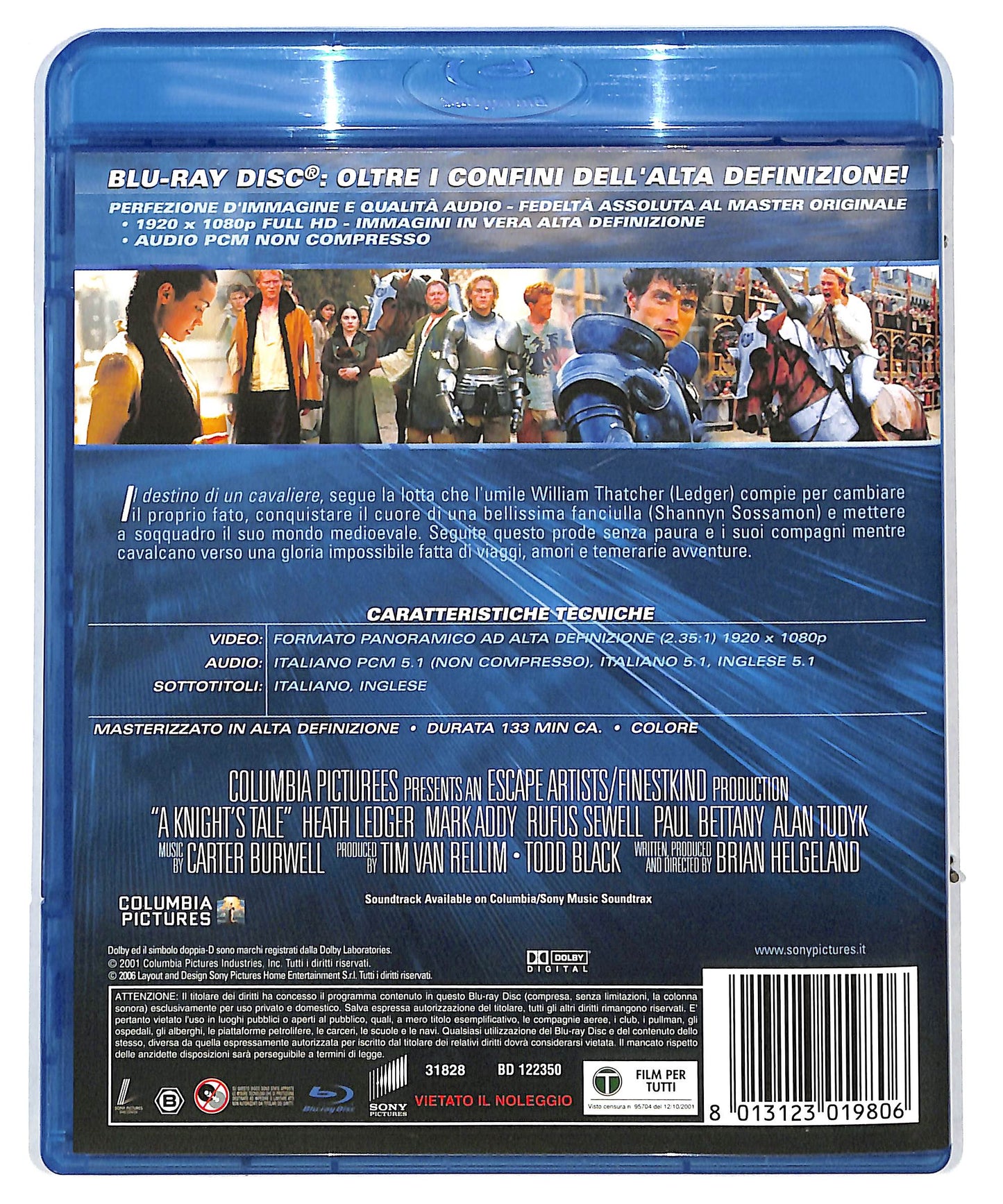 EBOND Il destino di un cavaliere BLURAY DB629148
