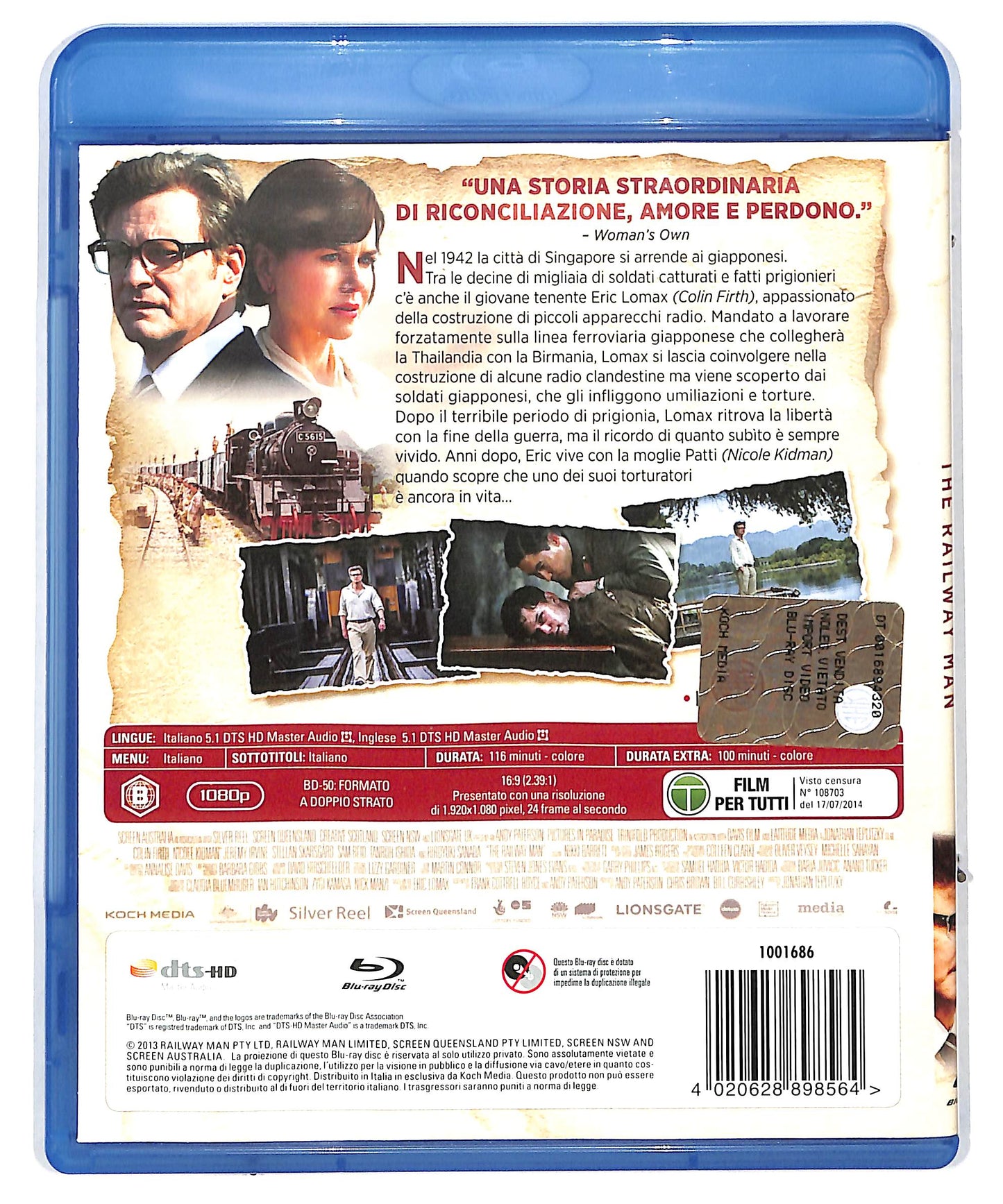 EBOND Le due vie del destino - The Railway Man BLURAY DB629158