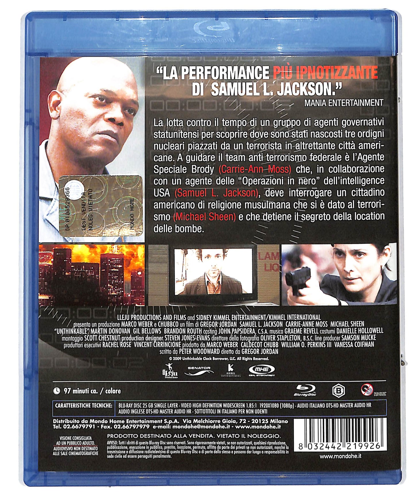 EBOND Unthinkable BLURAY DB629159