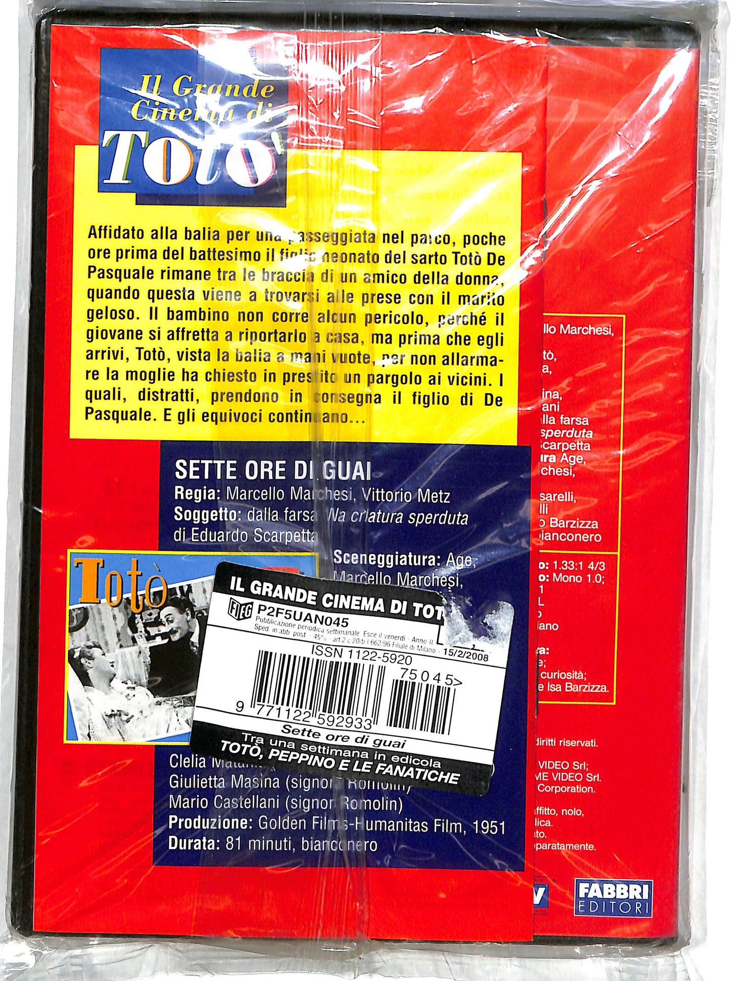 EBOND Sette ore di guai EDITORIALE DVD DB629206