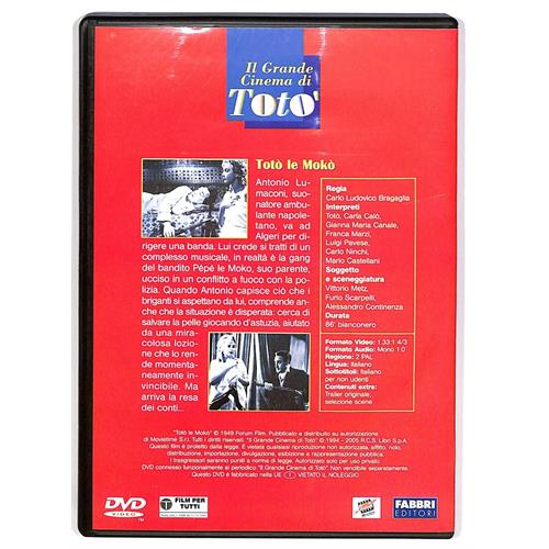 EBOND Toto Le Moko Il Grande Cinema Di Toto Editoriale DVD DB629213
