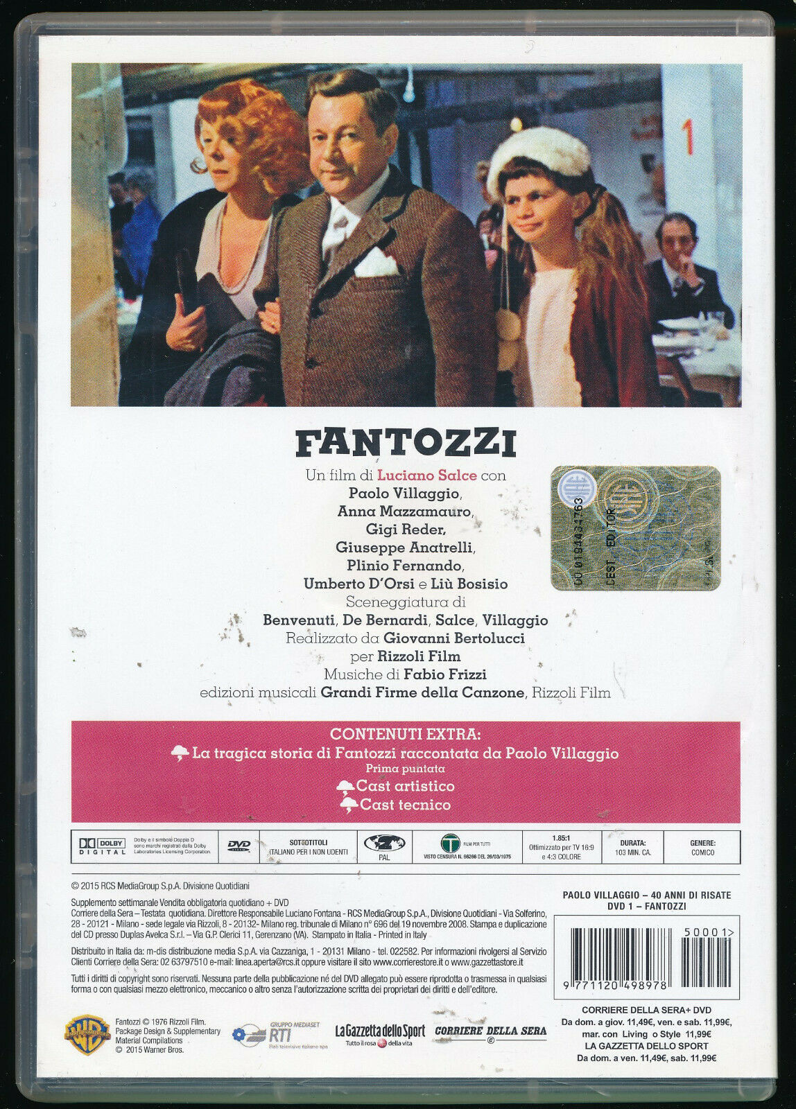 EBOND Fantozzi Editoriale DVD DB629247