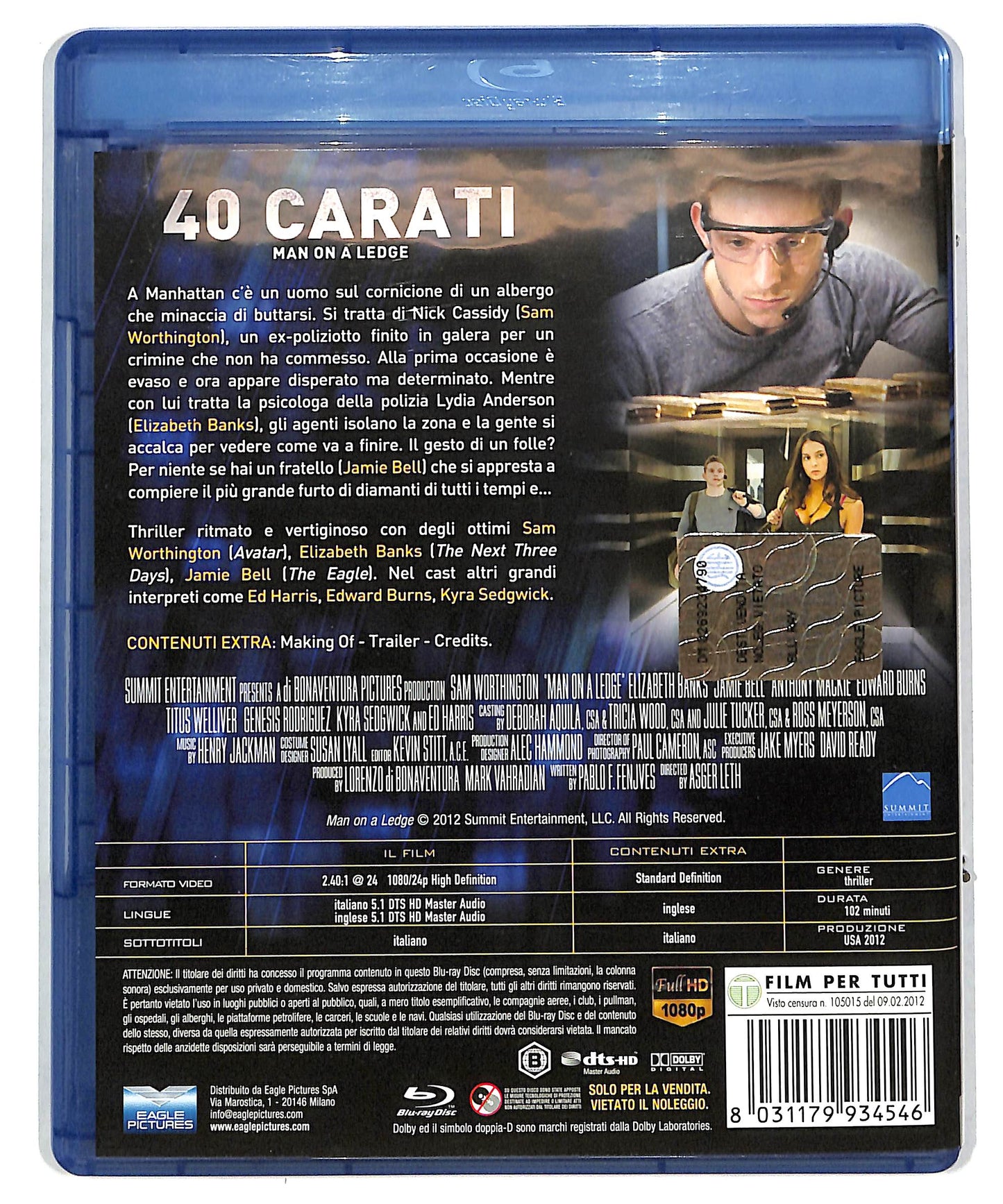 EBOND 40 carati BLURAY DB629622