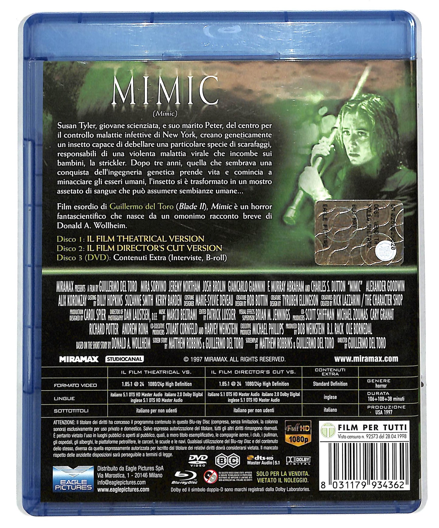 EBOND Mimic (2 BLURAY+dvd) BLURAY DB629670