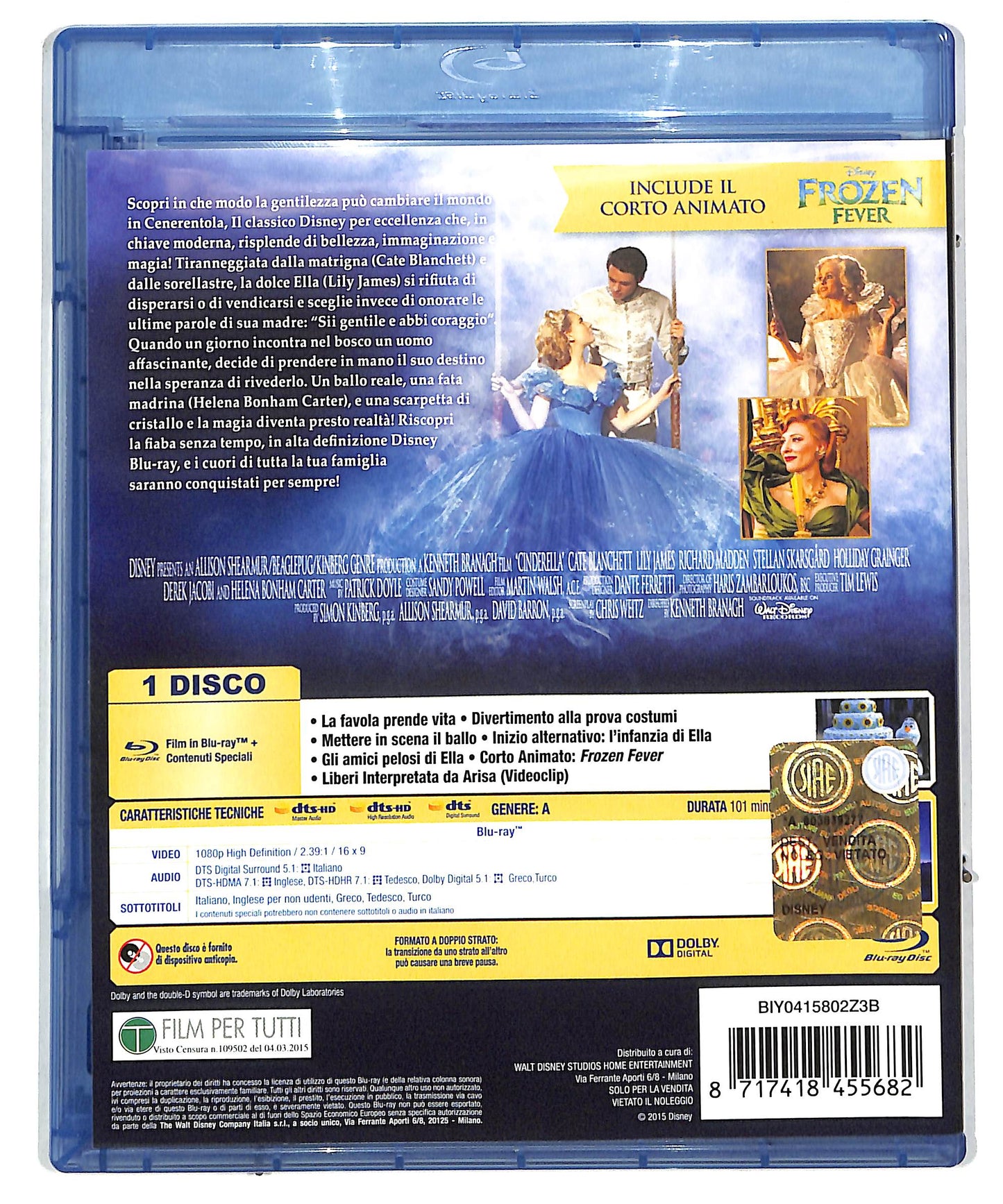 EBOND Cenerentola BLURAY DB629673
