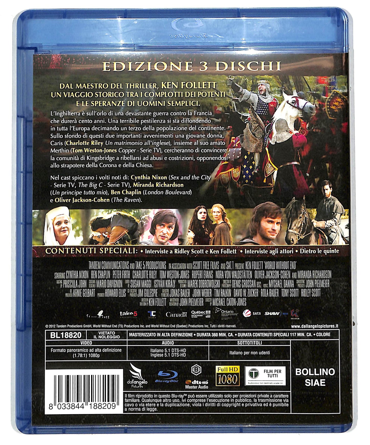 EBOND Mondo senza fine Stagione 01 BLURAY DB629678