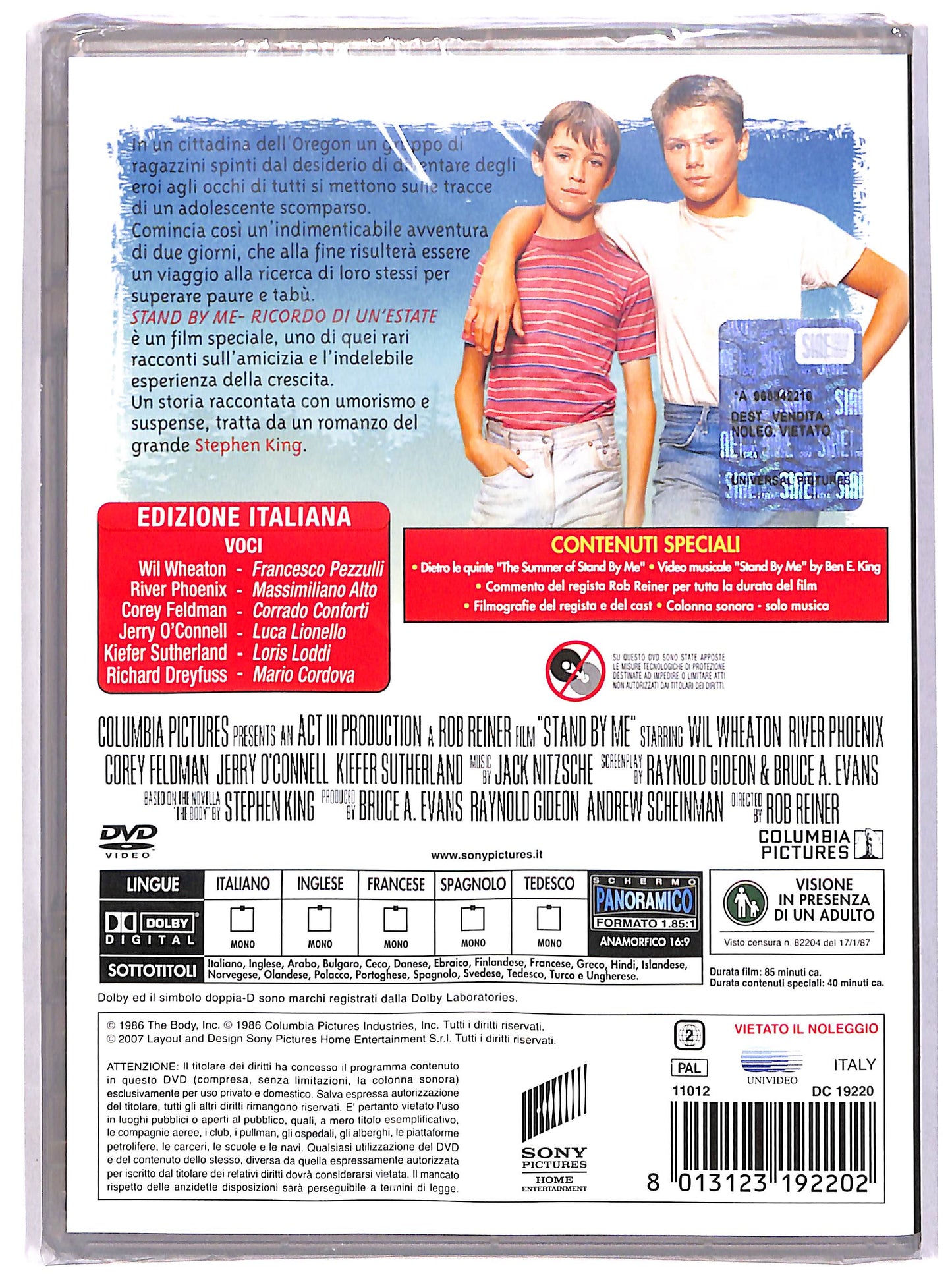 EBOND Stand by me - Ricordo di un'estate DVD DB630415